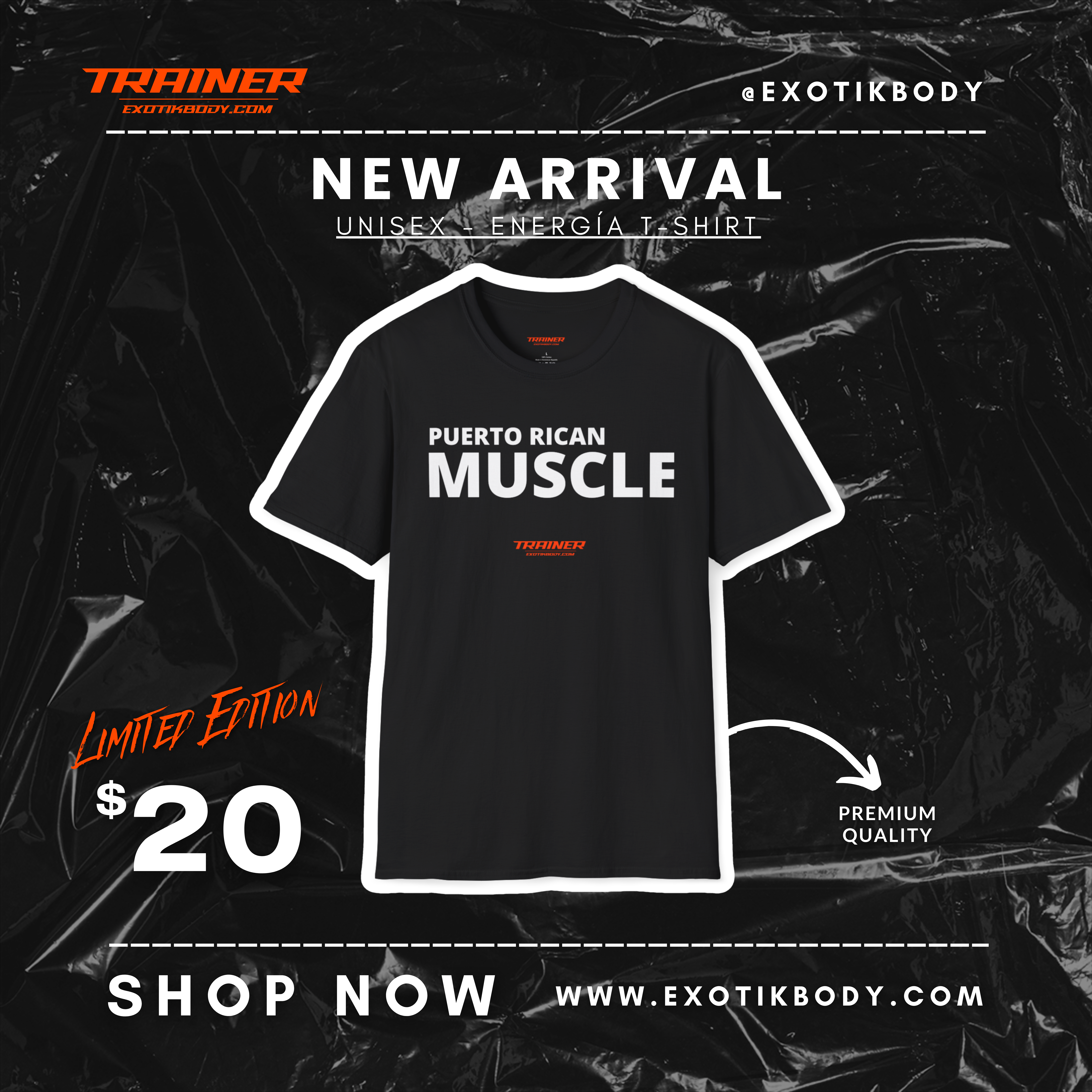Unisex - Puerto Rican Muscle Unisex - Puerto Rican Muscle