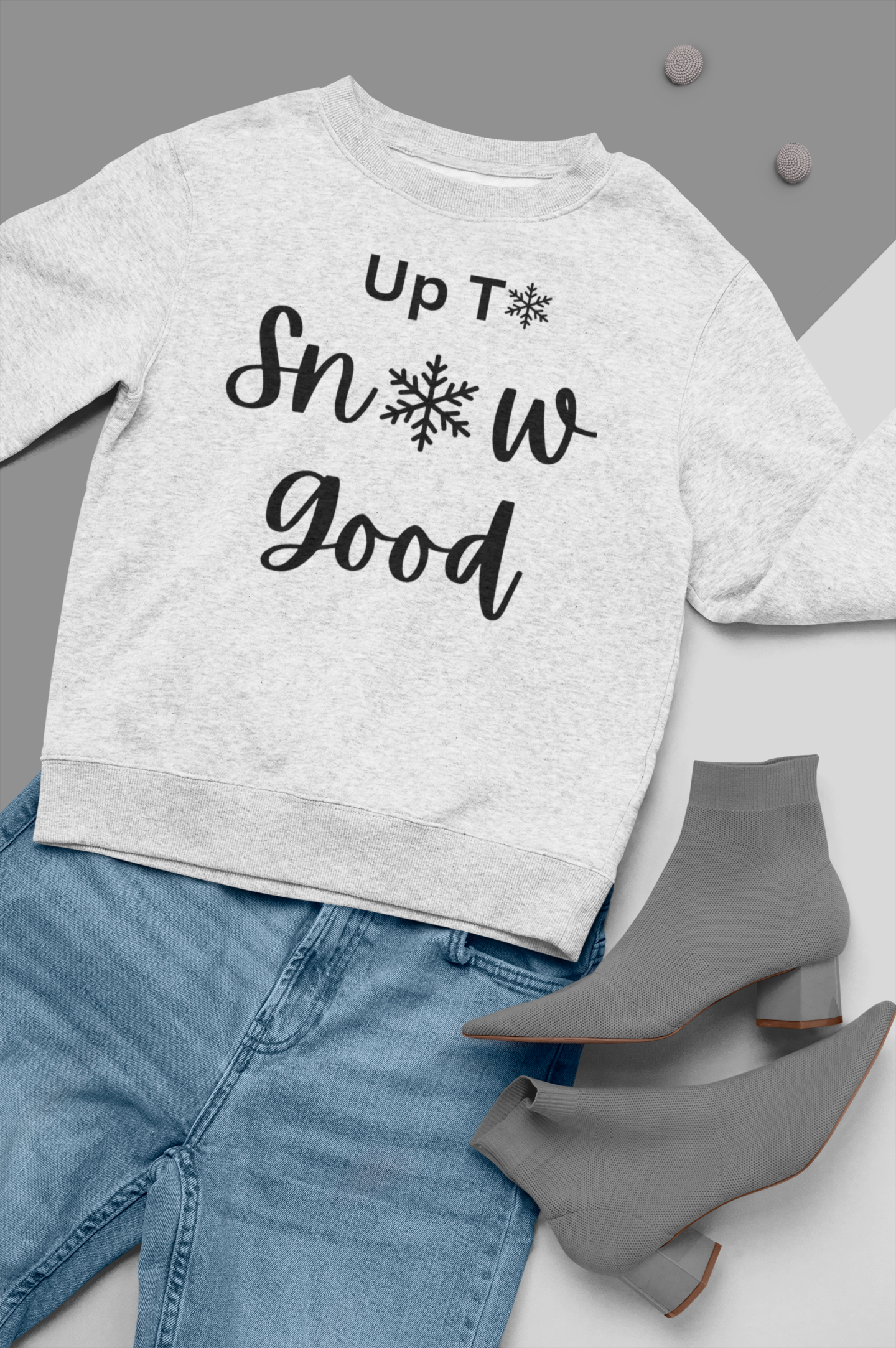 Snow Good Unisex Sweatshirt product thumbnail image Snow Good Unisex Sweatshirt product thumbnail image