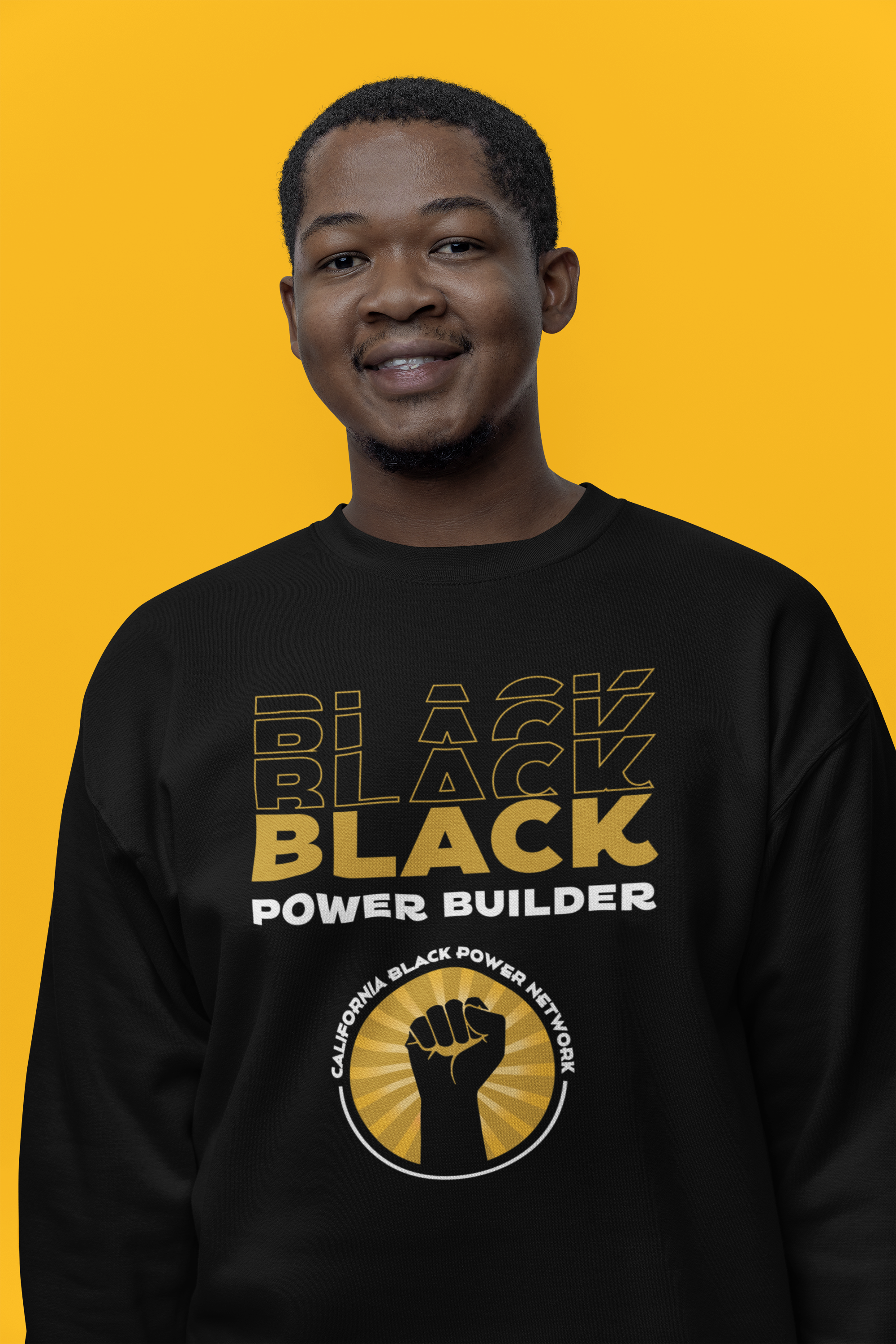 Black Power Builder Sweatshirt product thumbnail image