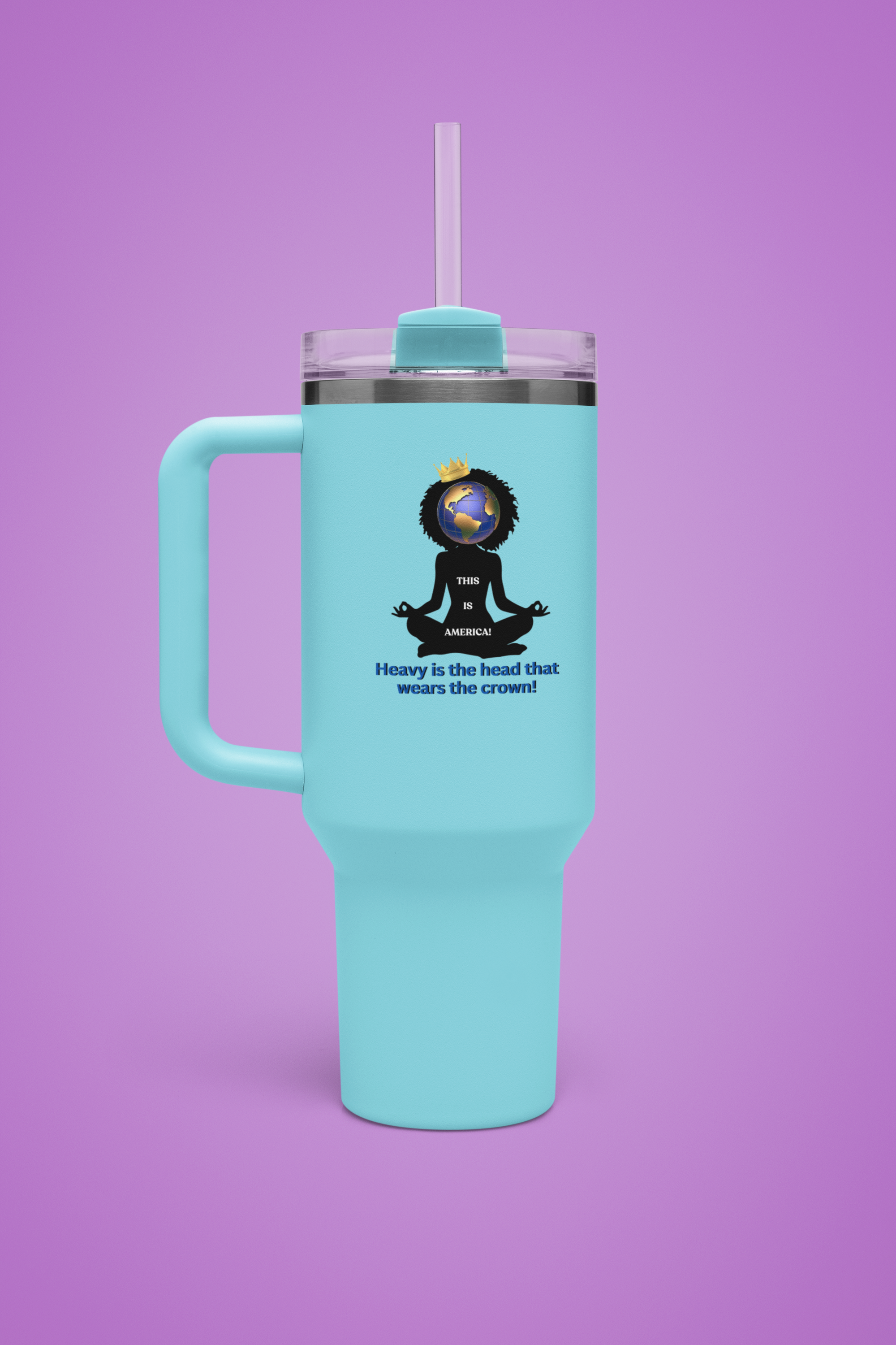 "Heavy is the Head" Polar Camel 40oz Tumbler, 40oz product thumbnail image