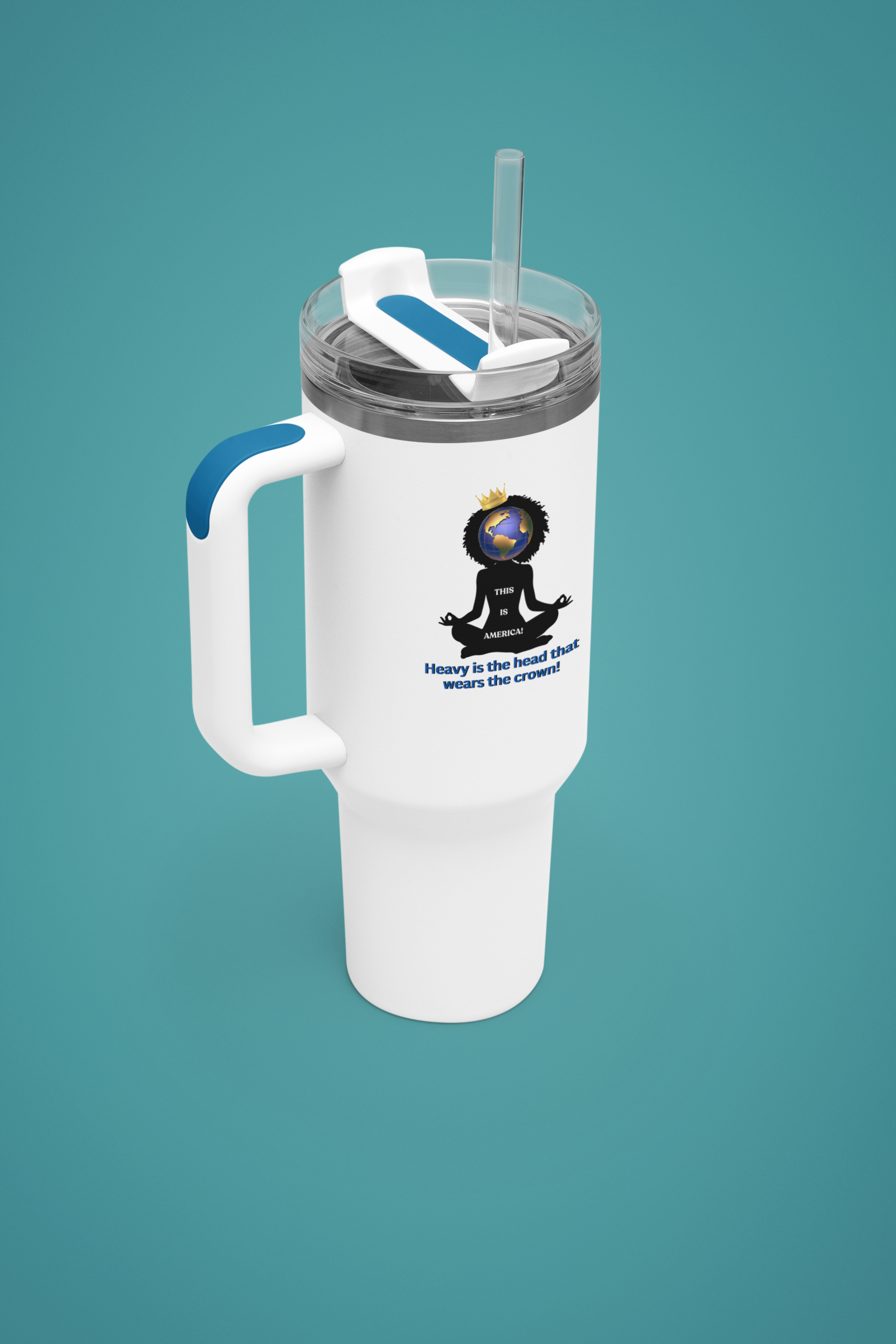 "Heavy is the Head" Polar Camel 40oz Tumbler, 40oz product thumbnail image