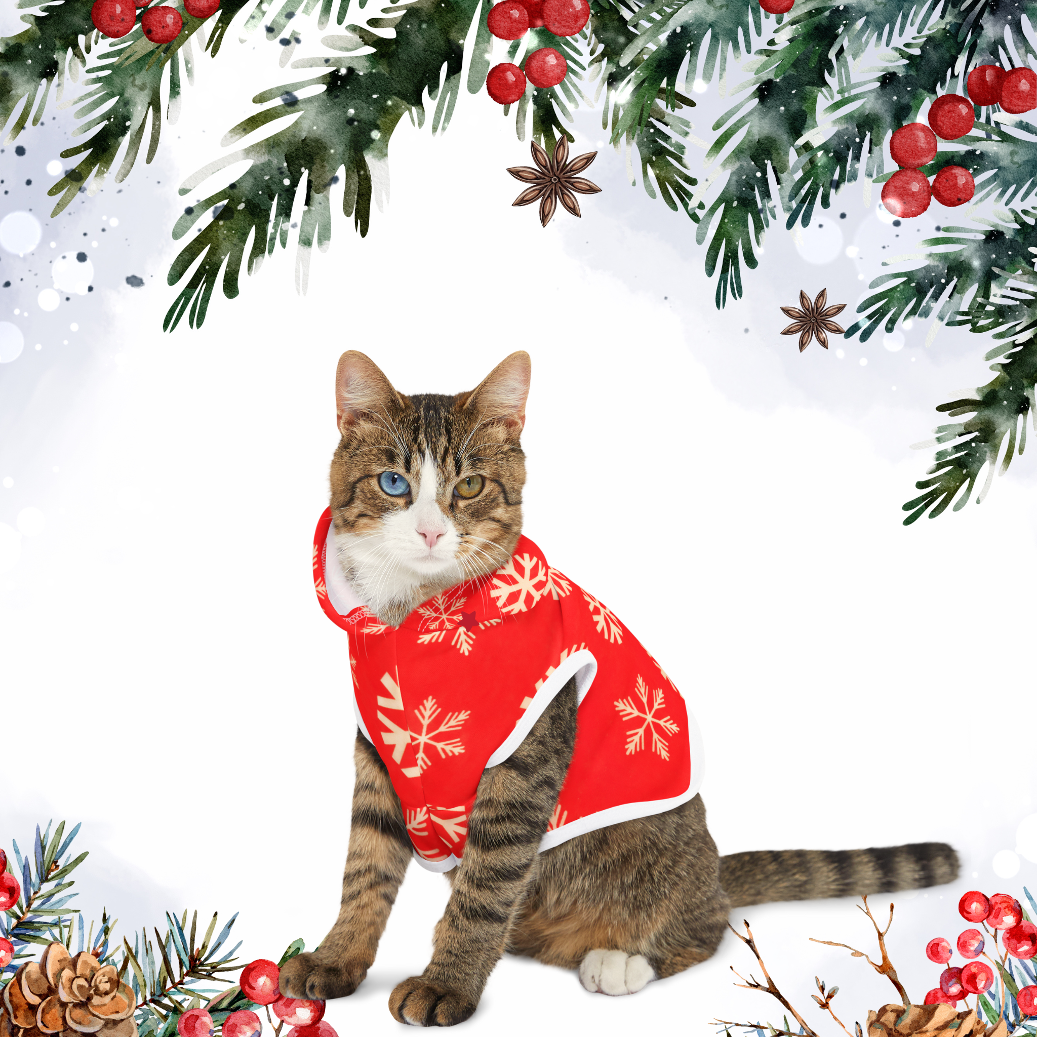 Holiday Pet Hoodie #1 product thumbnail image Holiday Pet Hoodie #1 product thumbnail image