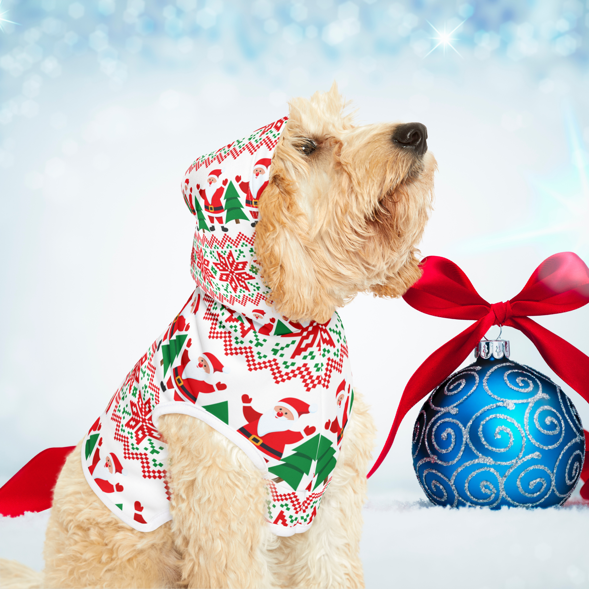 Holiday Pet Hoodie #4 product thumbnail image Holiday Pet Hoodie #4 product thumbnail image