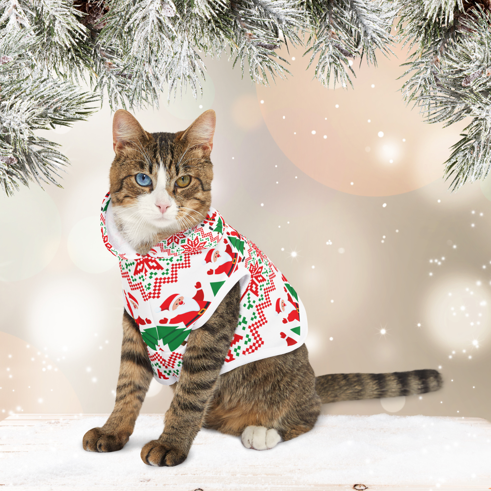 Holiday Pet Hoodie #4 product thumbnail image Holiday Pet Hoodie #4 product thumbnail image