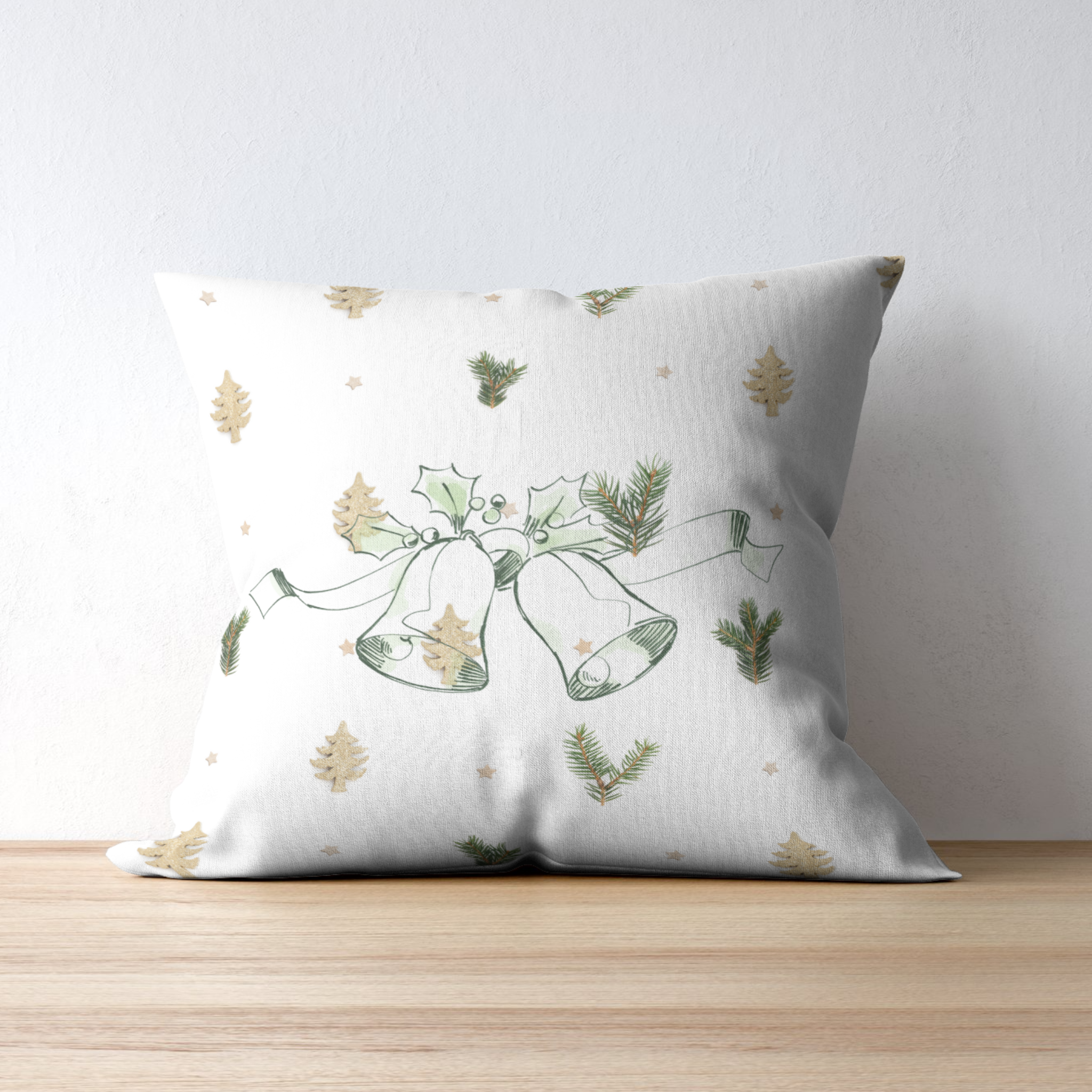 Square Pillow Festive Design product thumbnail image Square Pillow Festive Design product thumbnail image