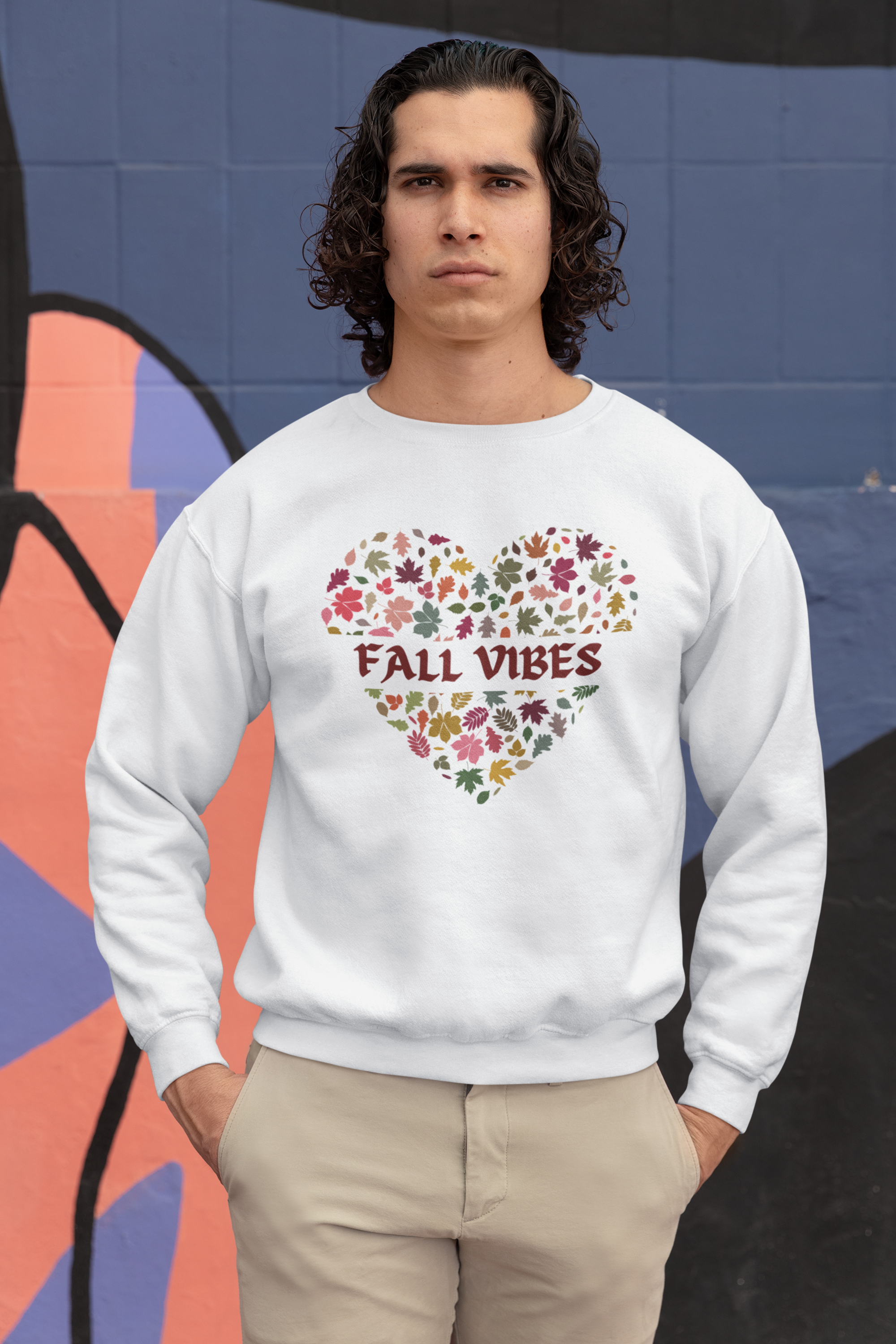 Floral Heart Crewneck Sweatshirt, Fall Vibes Sweatshirt, Flower Design Jumper, Cozy Sweatshirt, Unisex Floral Sweater, Autumn Pullover product thumbnail image
