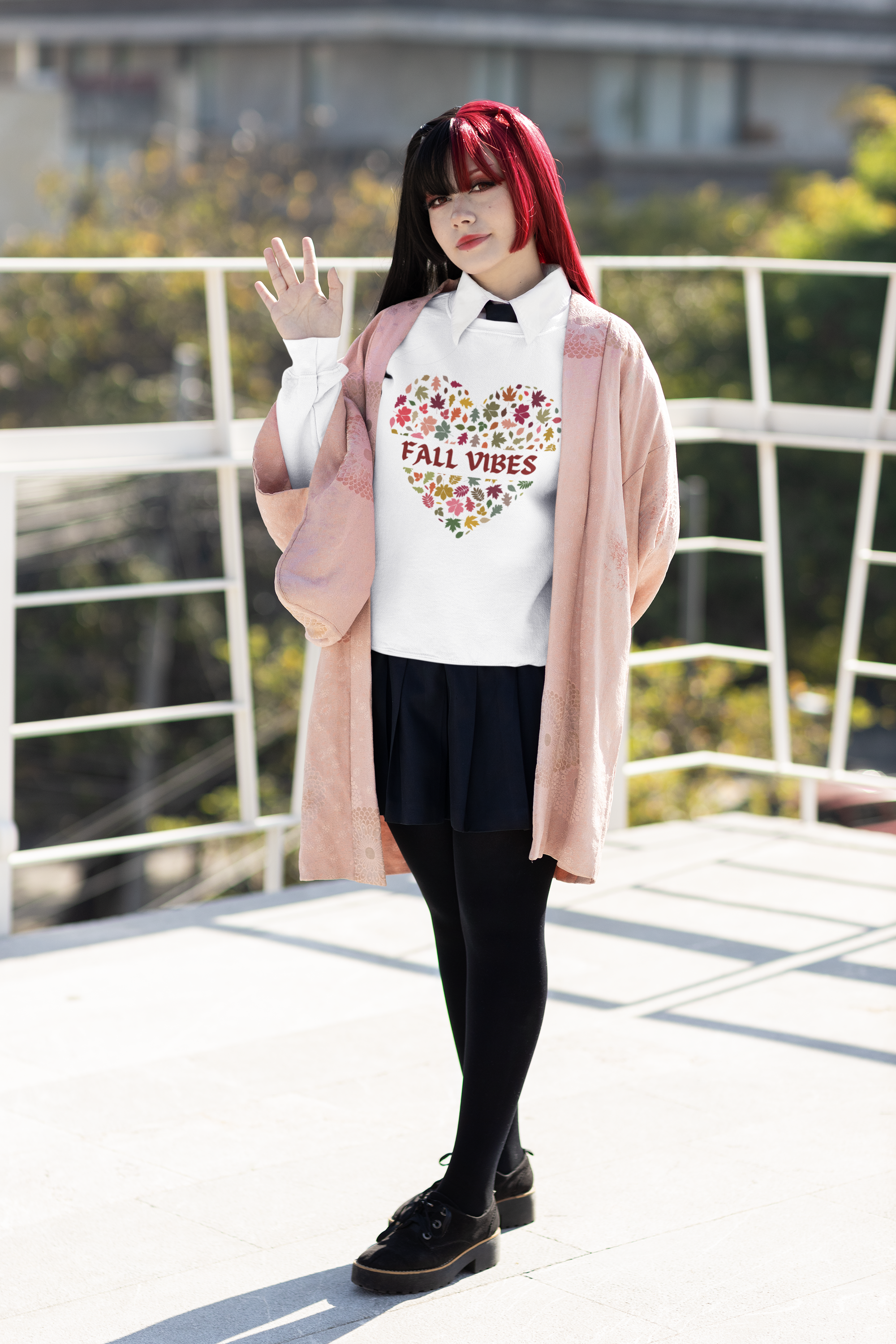 Floral Heart Crewneck Sweatshirt, Fall Vibes Sweatshirt, Flower Design Jumper, Cozy Sweatshirt, Unisex Floral Sweater, Autumn Pullover product thumbnail image
