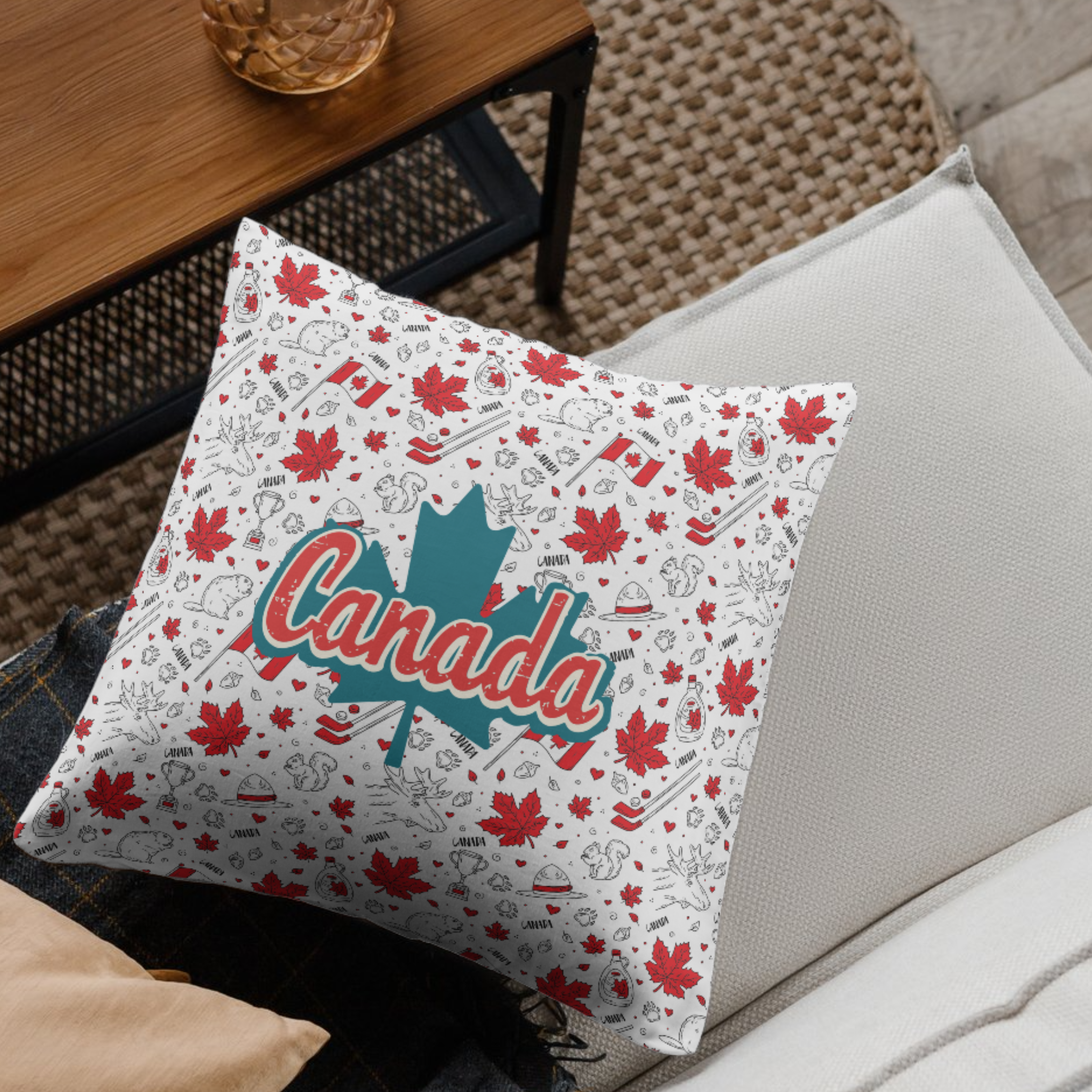 Canadian Design Pillow product thumbnail image Canadian Design Pillow product thumbnail image