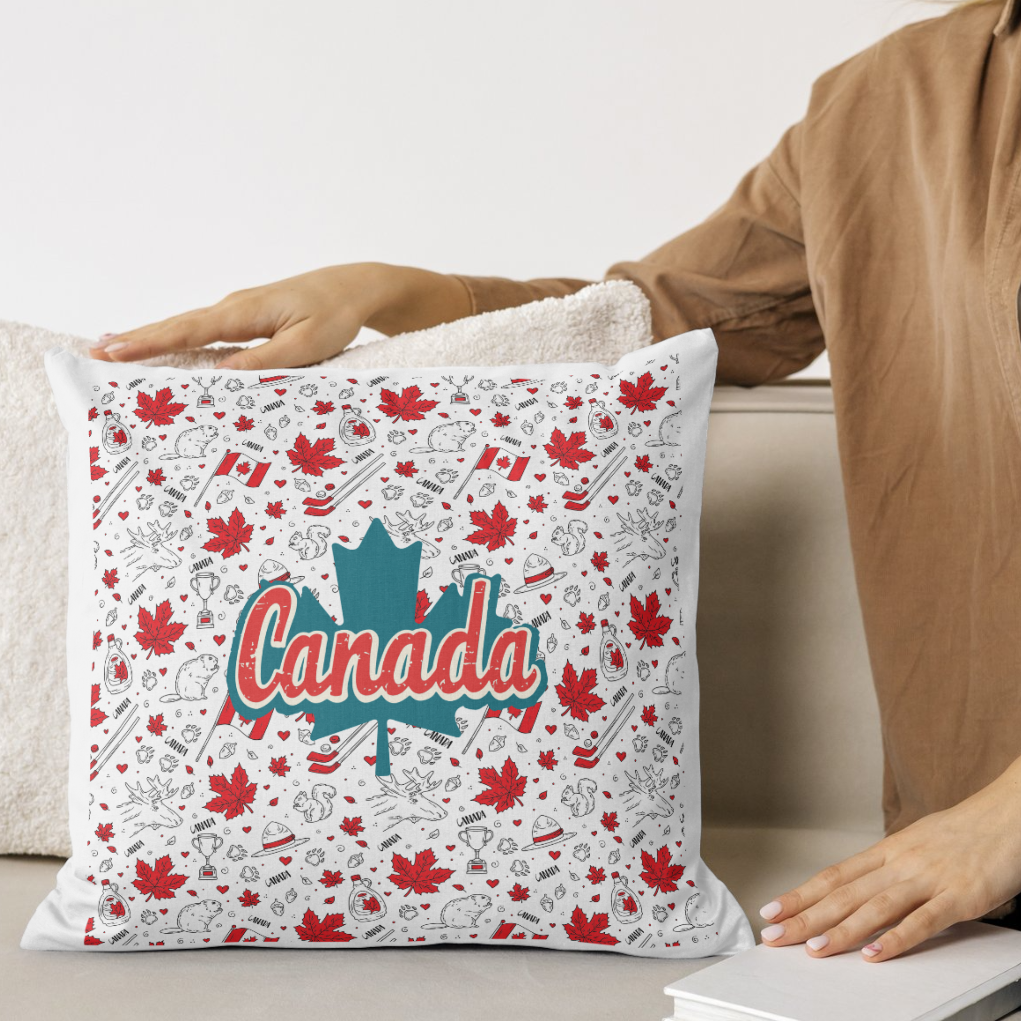 Canadian Design Pillow product thumbnail image Canadian Design Pillow product thumbnail image