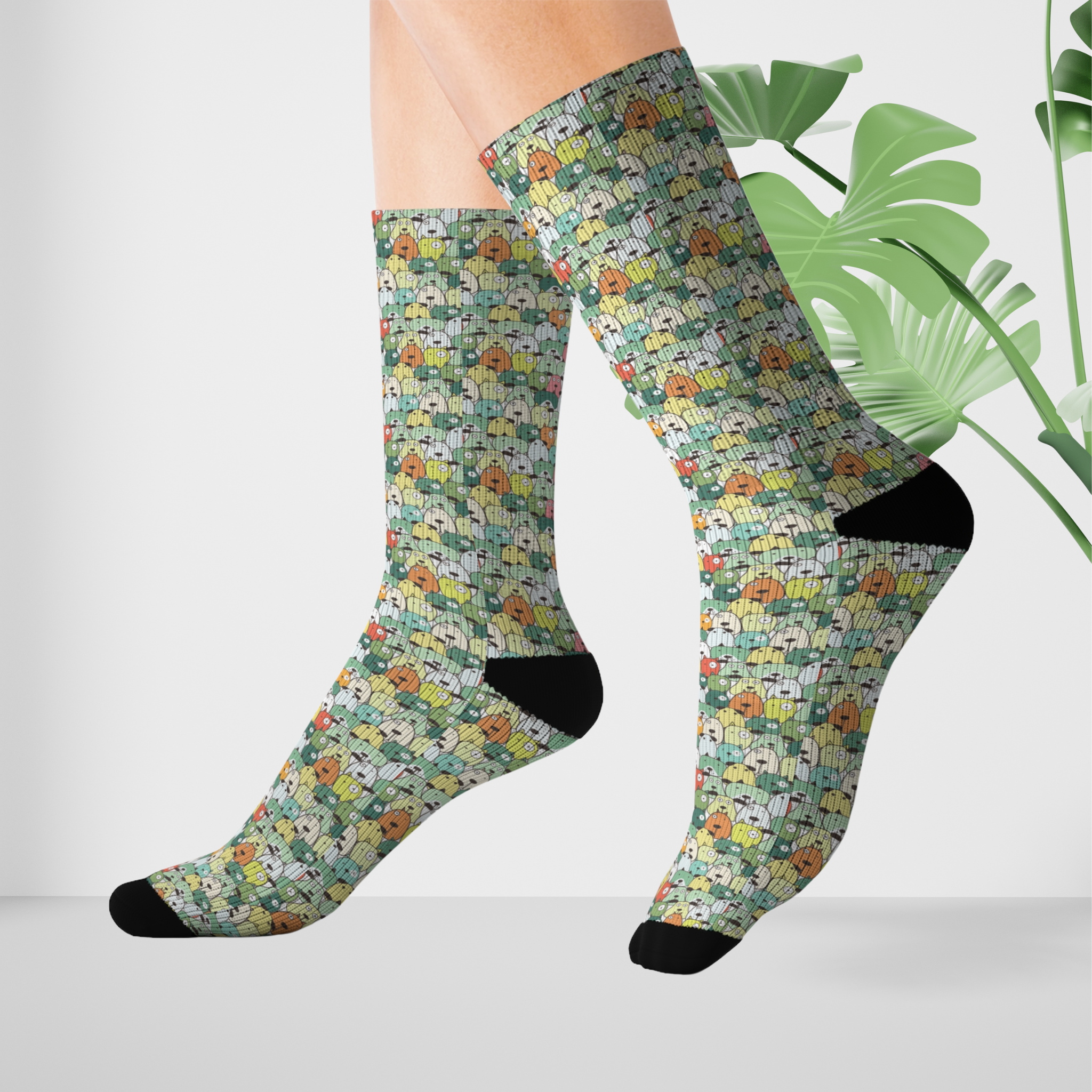 Dog Sublimation Socks Dog Sublimation Socks