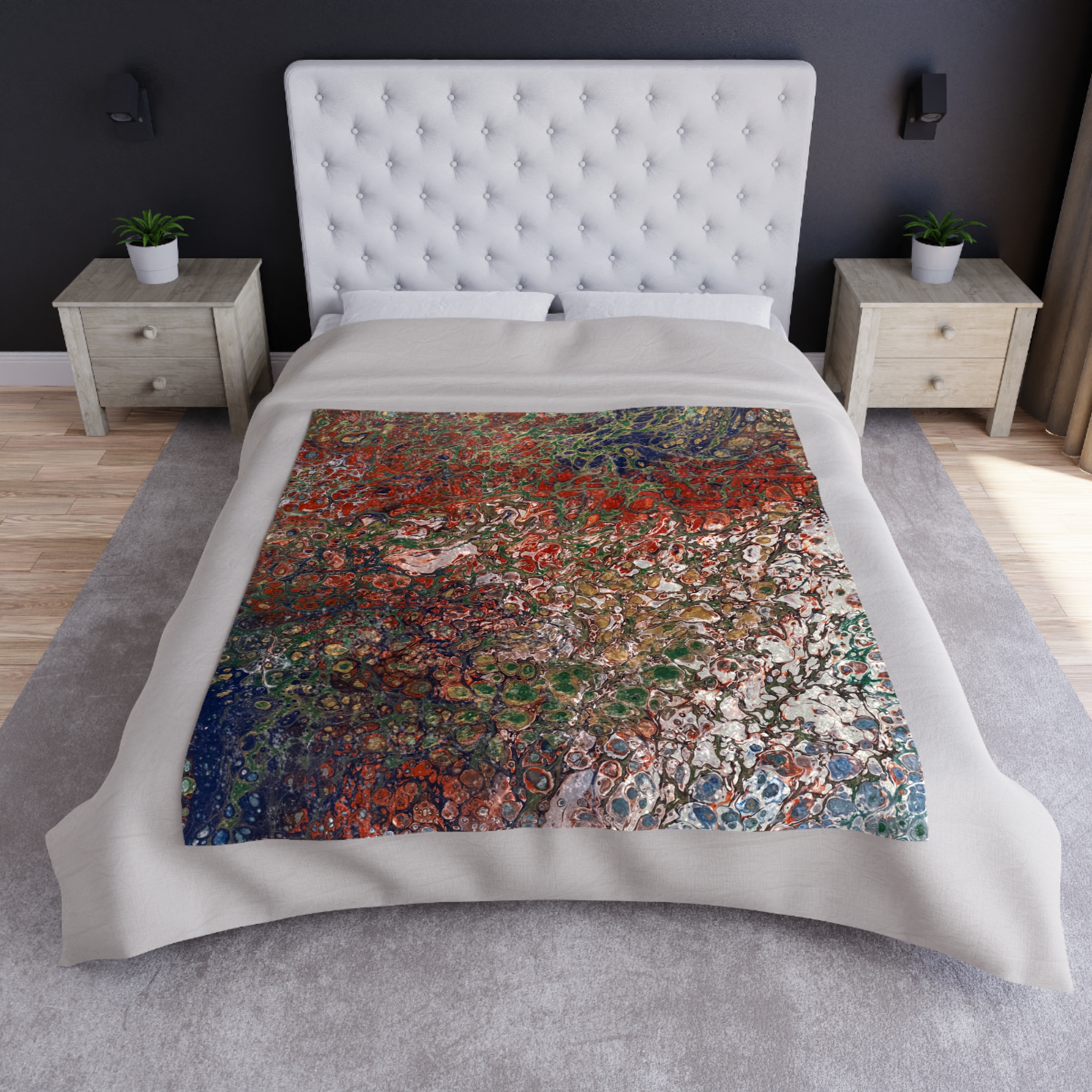 Harvest - Crushed Velvet Blanket product thumbnail image Harvest - Crushed Velvet Blanket product thumbnail image