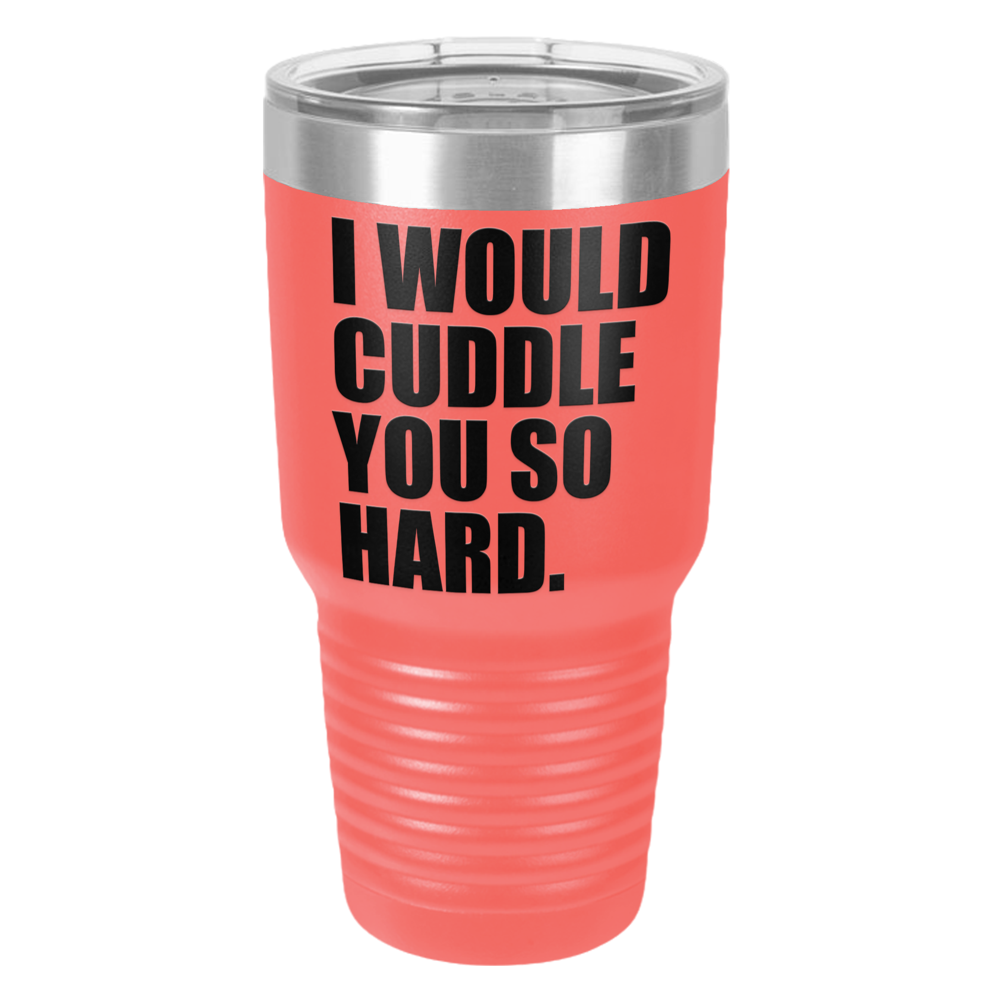 Insulated Tumbler - Black Text, 30oz