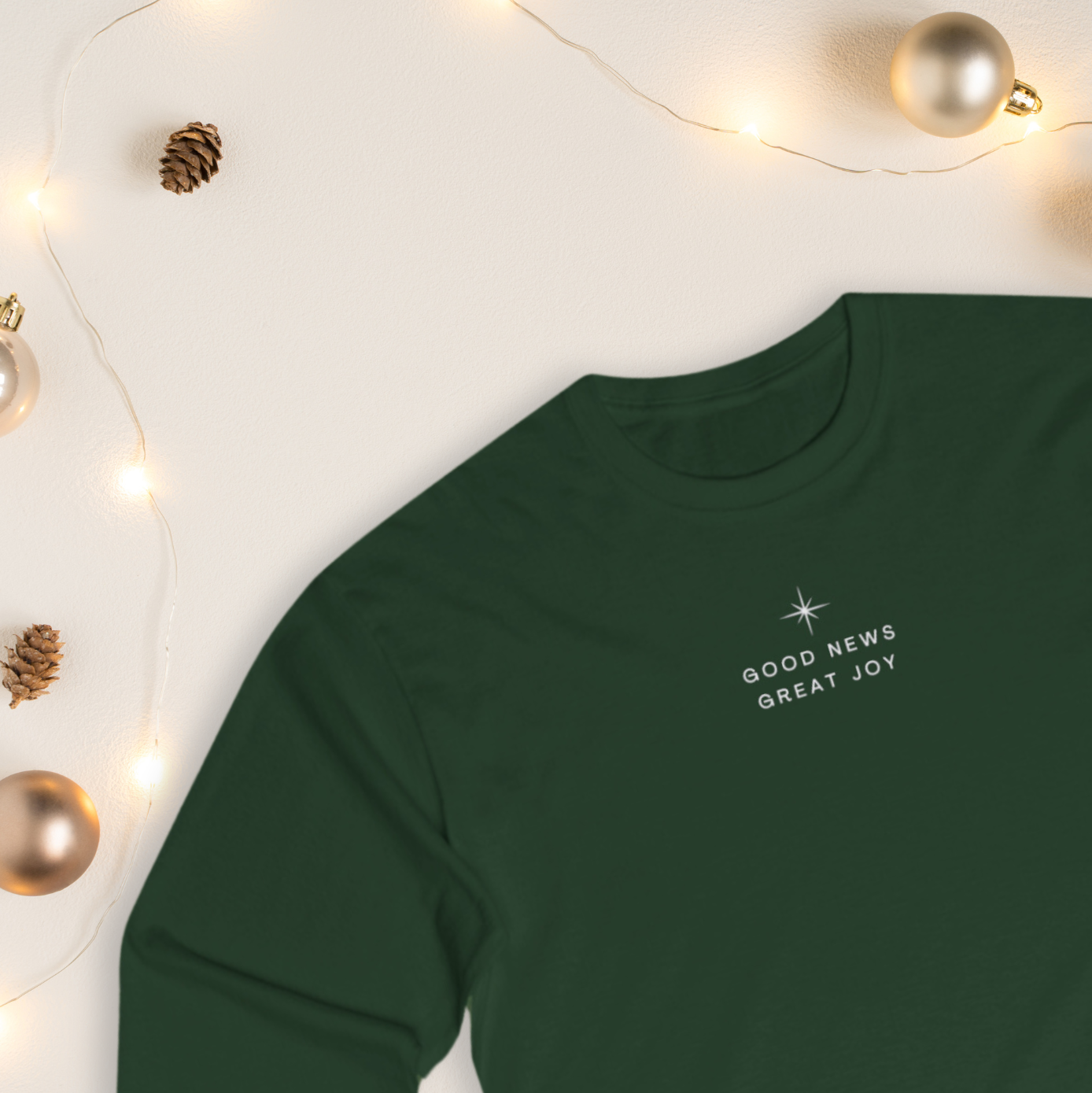 Good News Great Joy Unisex Ultra Cotton Long Sleeve Tee Good News Great Joy Unisex Ultra Cotton Long Sleeve Tee