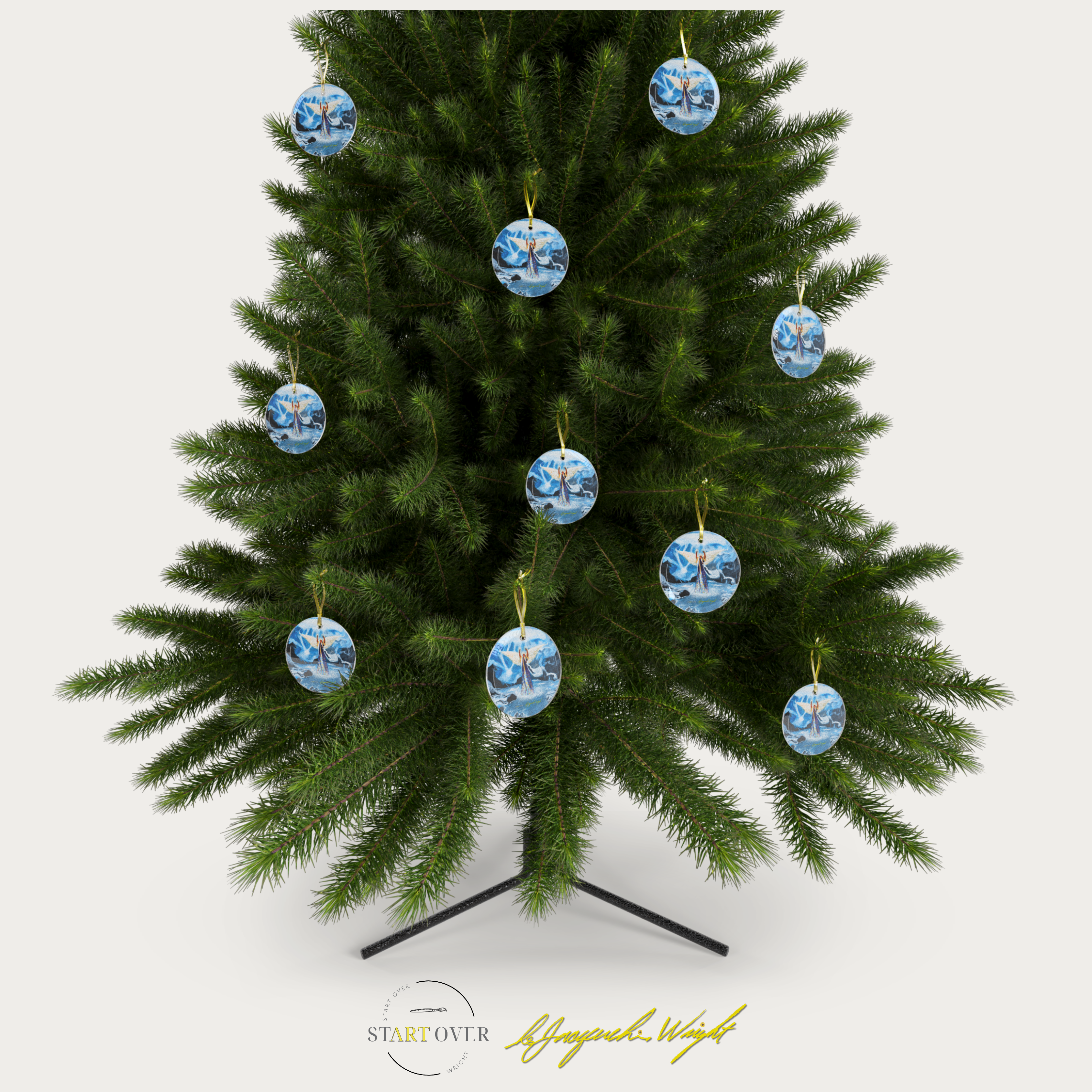 "Command" Glass Ornament | 1-, 5-, 10-, 25-, & 50-pc Bundles | Boundless Beginnings Collection | Limited Edition Holiday Decor product thumbnail image "Command" Glass Ornament | 1-, 5-, 10-, 25-, & 50-pc Bundles | Boundless Beginnings Collection | Limited Edition Holiday Decor product thumbnail image