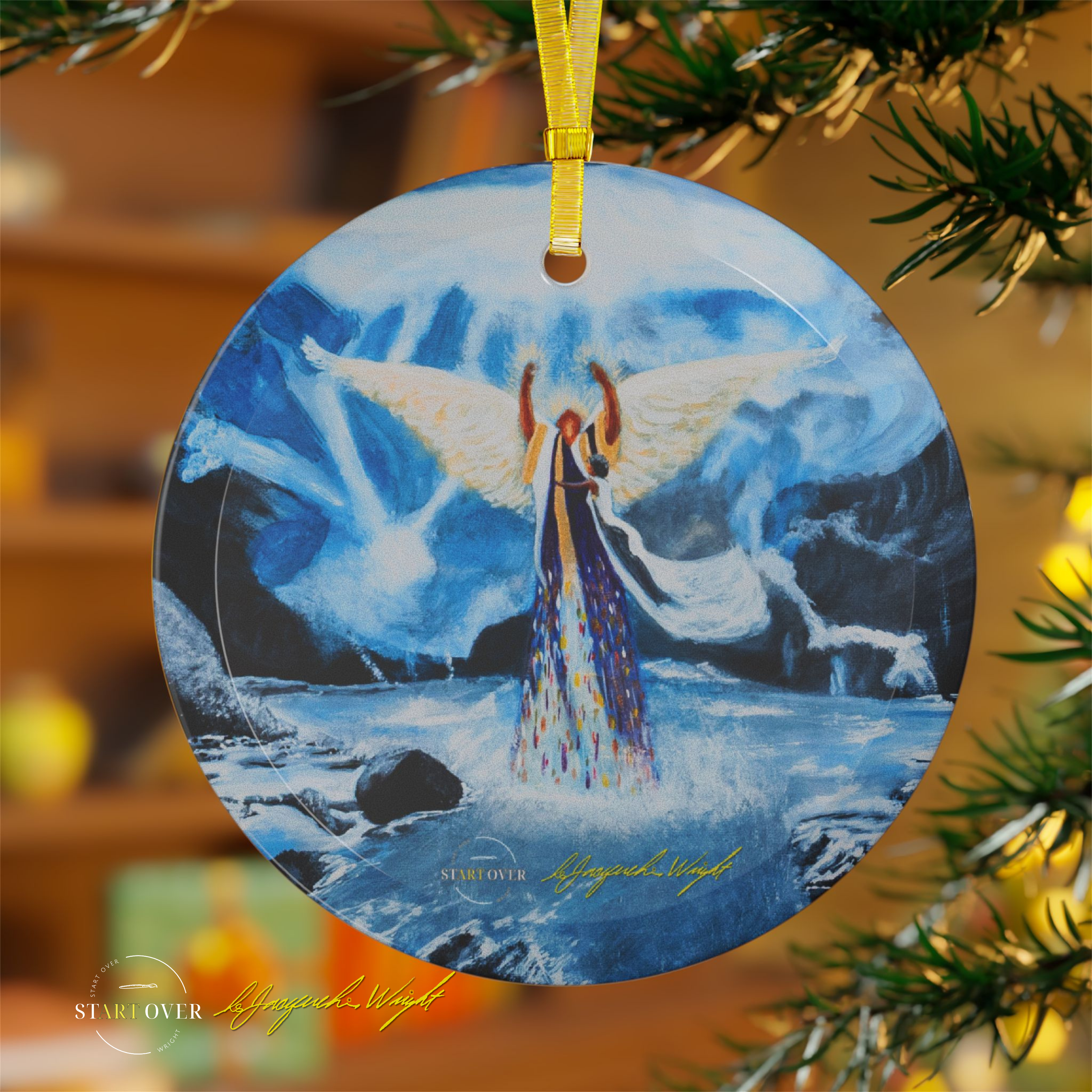 "Command" Glass Ornament | 1-, 5-, 10-, 25-, & 50-pc Bundles | Boundless Beginnings Collection | Limited Edition Holiday Decor product thumbnail image "Command" Glass Ornament | 1-, 5-, 10-, 25-, & 50-pc Bundles | Boundless Beginnings Collection | Limited Edition Holiday Decor product thumbnail image