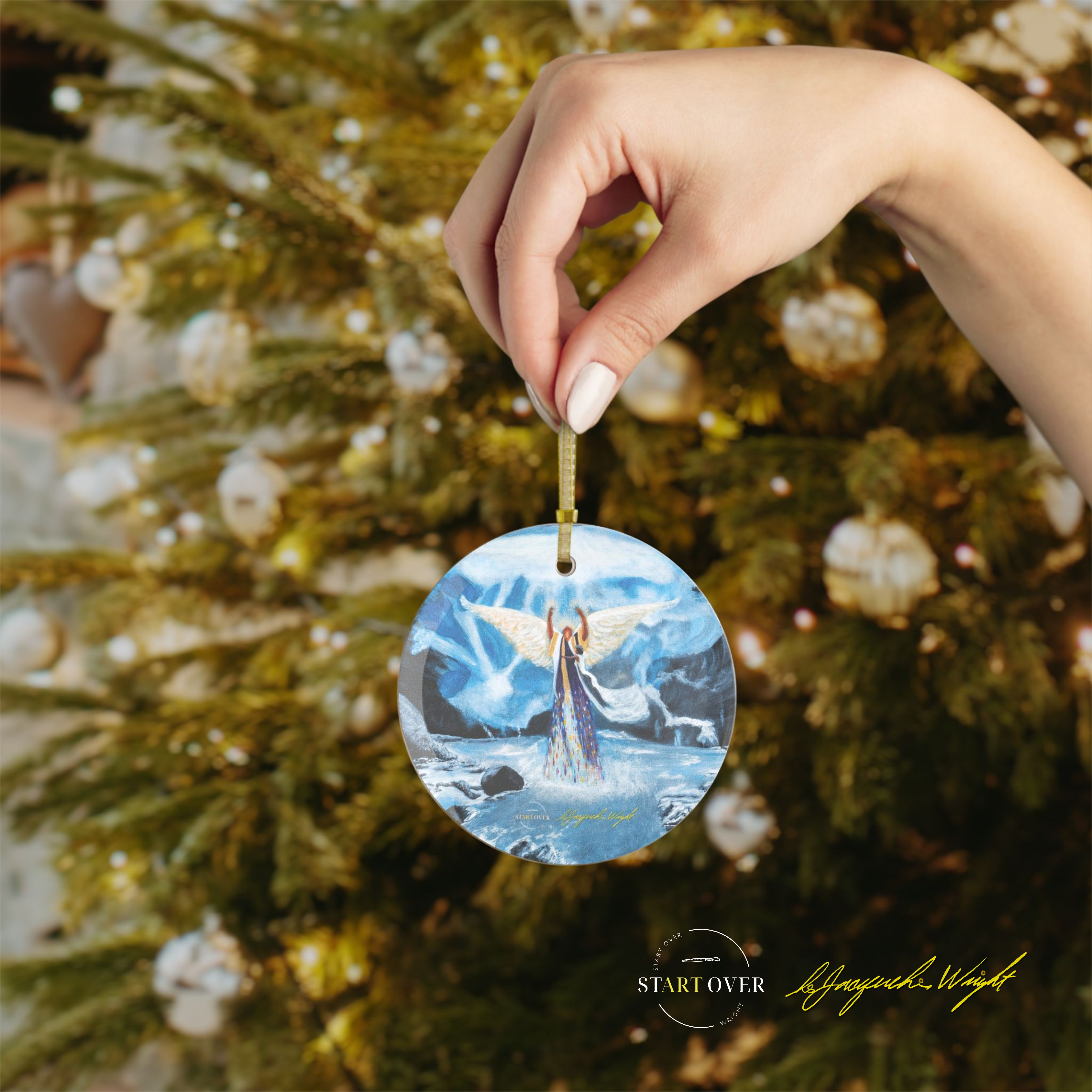"Command" Glass Ornament | 1-, 5-, 10-, 25-, &amp; 50-pc Bundles | Boundless Beginnings Collection | Limited Edition Holiday Decor product thumbnail image