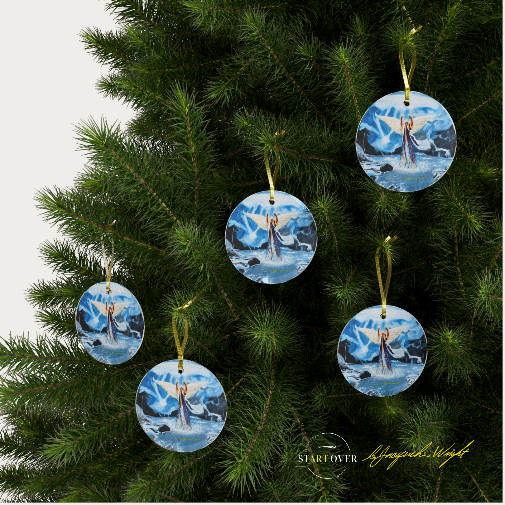 "Command" Glass Ornament | 1-, 5-, 10-, 25-, &amp; 50-pc Bundles | Boundless Beginnings Collection | Limited Edition Holiday Decor product thumbnail image