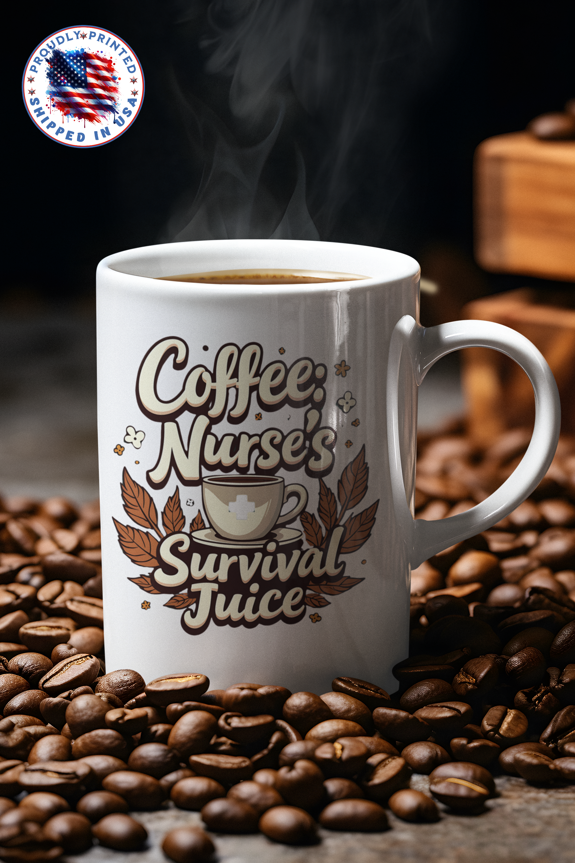 Coffee Nurse Mug - 11oz / 15oz Ceramic product thumbnail image Coffee Nurse Mug - 11oz / 15oz Ceramic product thumbnail image