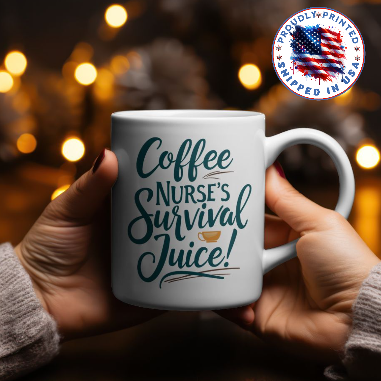 Coffee Nurse Mug - 11oz / 15oz Ceramic product thumbnail image Coffee Nurse Mug - 11oz / 15oz Ceramic product thumbnail image