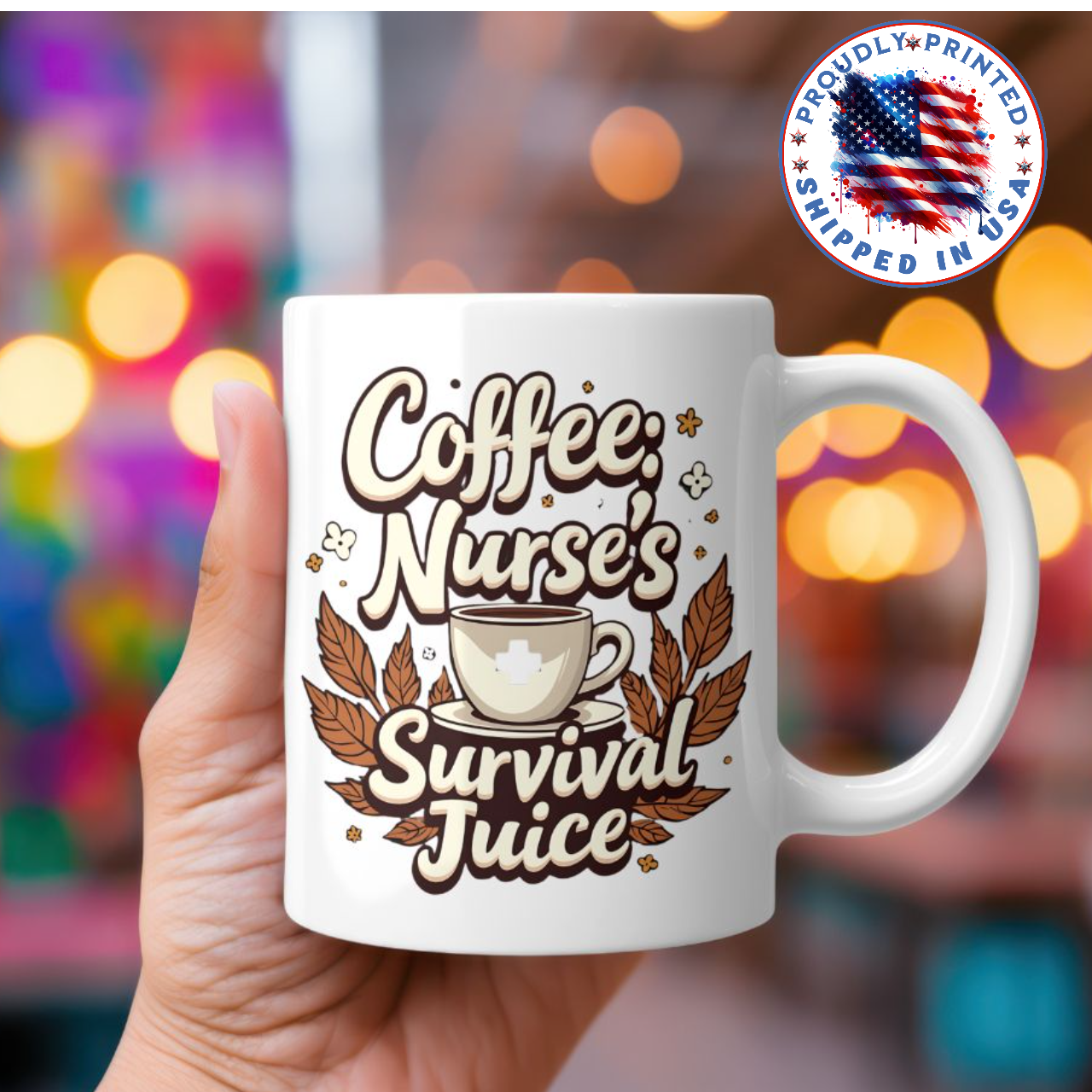 Coffee Nurse Mug - 11oz / 15oz Ceramic product thumbnail image Coffee Nurse Mug - 11oz / 15oz Ceramic product thumbnail image
