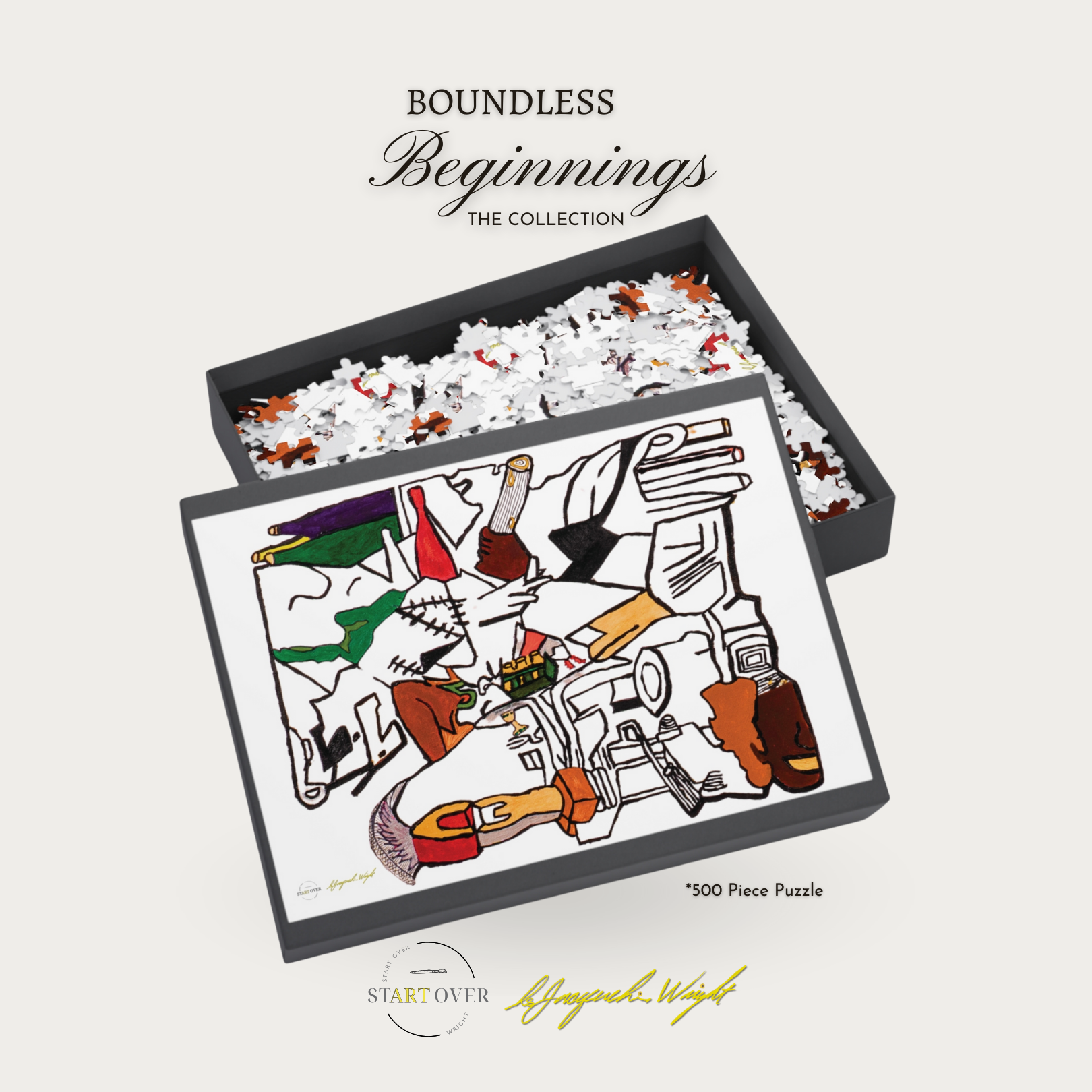 "Abstract Harmony" Puzzle | 500 & 1000-pc Set | Boundless Beginnings Collection | Limited Edition Holiday Gifts "Abstract Harmony" Puzzle | 500 & 1000-pc Set | Boundless Beginnings Collection | Limited Edition Holiday Gifts