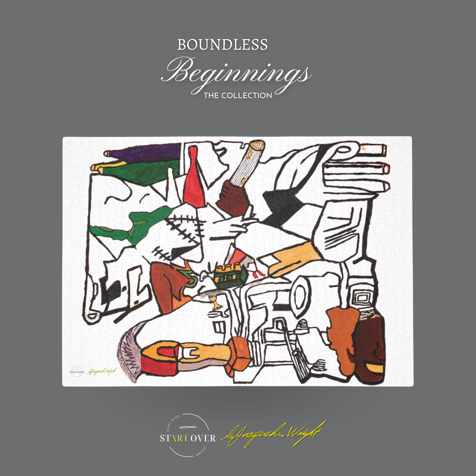 "Abstract Harmony" Puzzle | 500 & 1000-pc Set | Boundless Beginnings Collection | Limited Edition Holiday Gifts product thumbnail image "Abstract Harmony" Puzzle | 500 & 1000-pc Set | Boundless Beginnings Collection | Limited Edition Holiday Gifts product thumbnail image