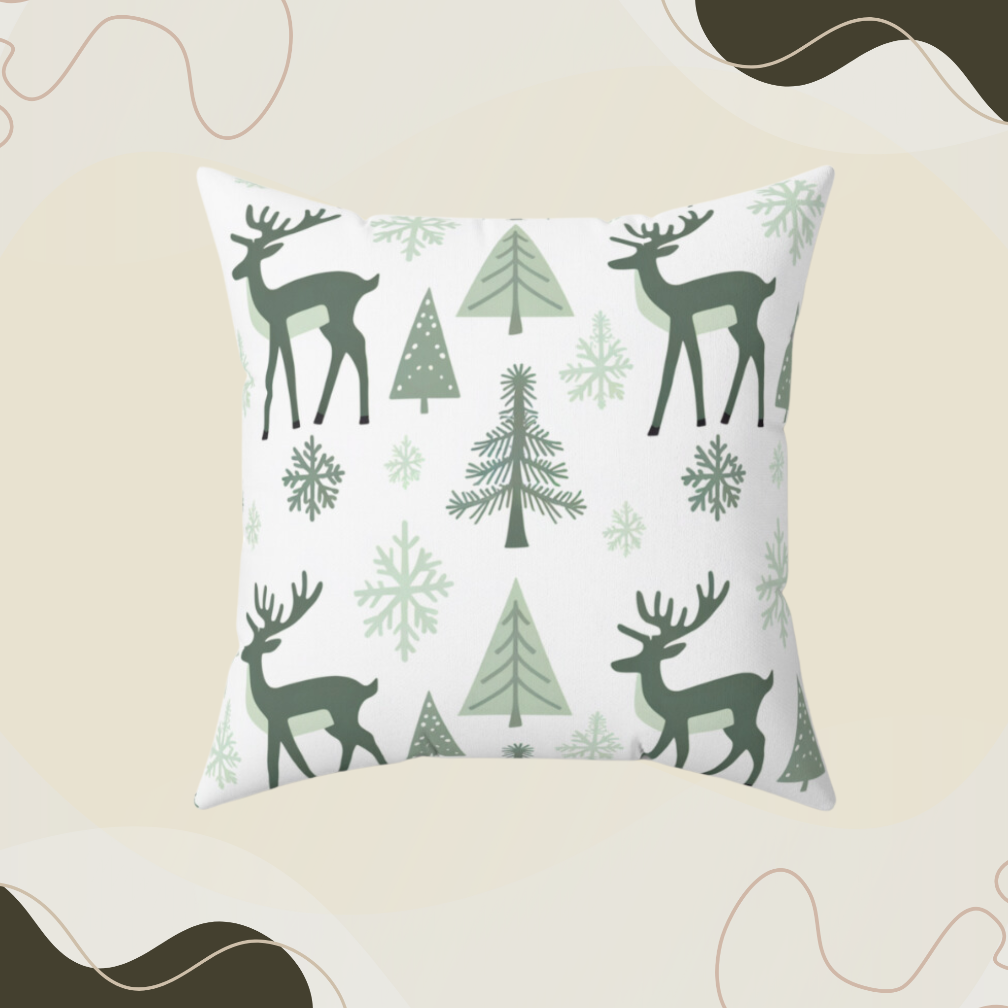 Winter Scandinavian Pillow product thumbnail image