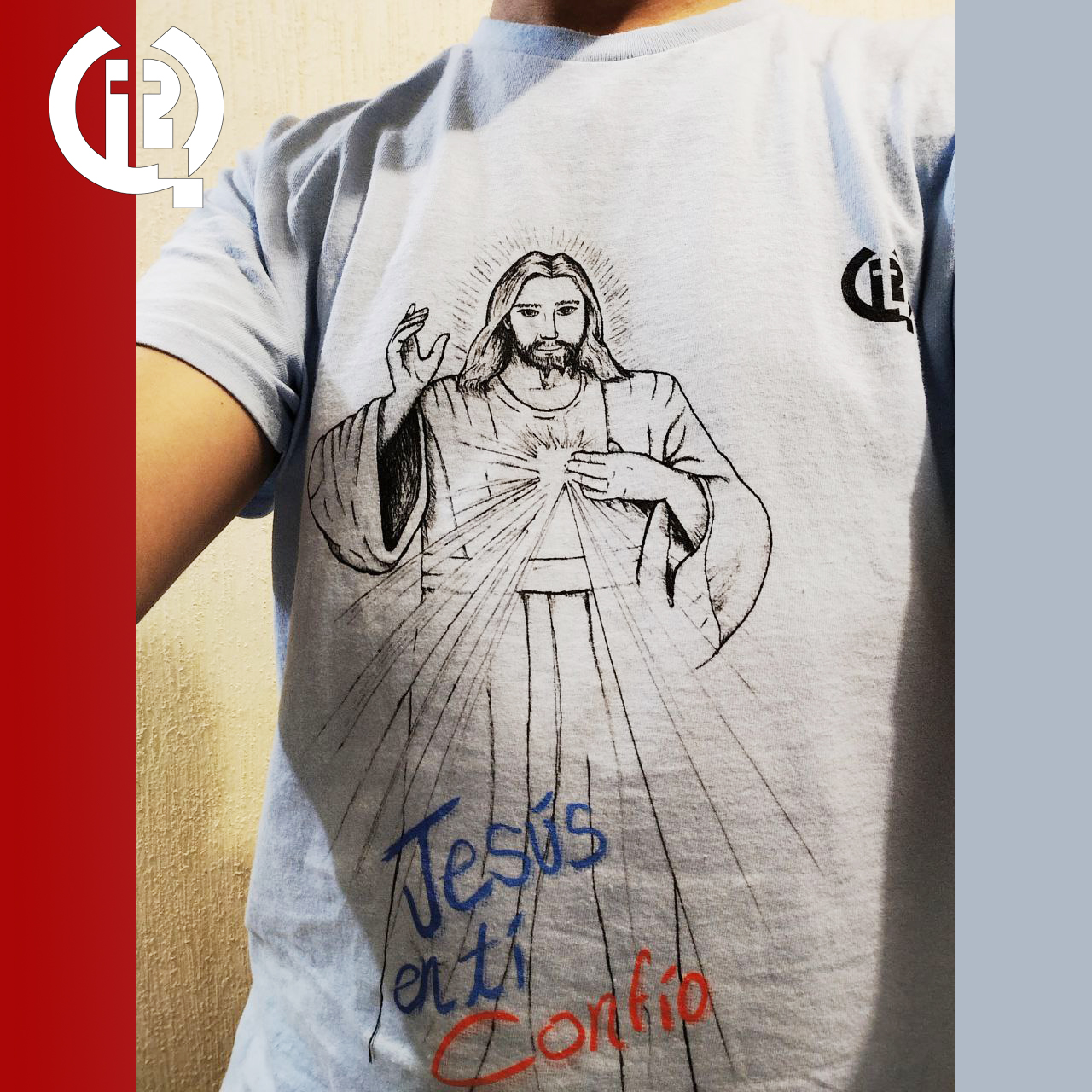 Divine Mercy Jesus I trust on You tshirt / Divina Misericordia Jesús en tí Confío (spanish) product thumbnail image Divine Mercy Jesus I trust on You tshirt / Divina Misericordia Jesús en tí Confío (spanish) product thumbnail image