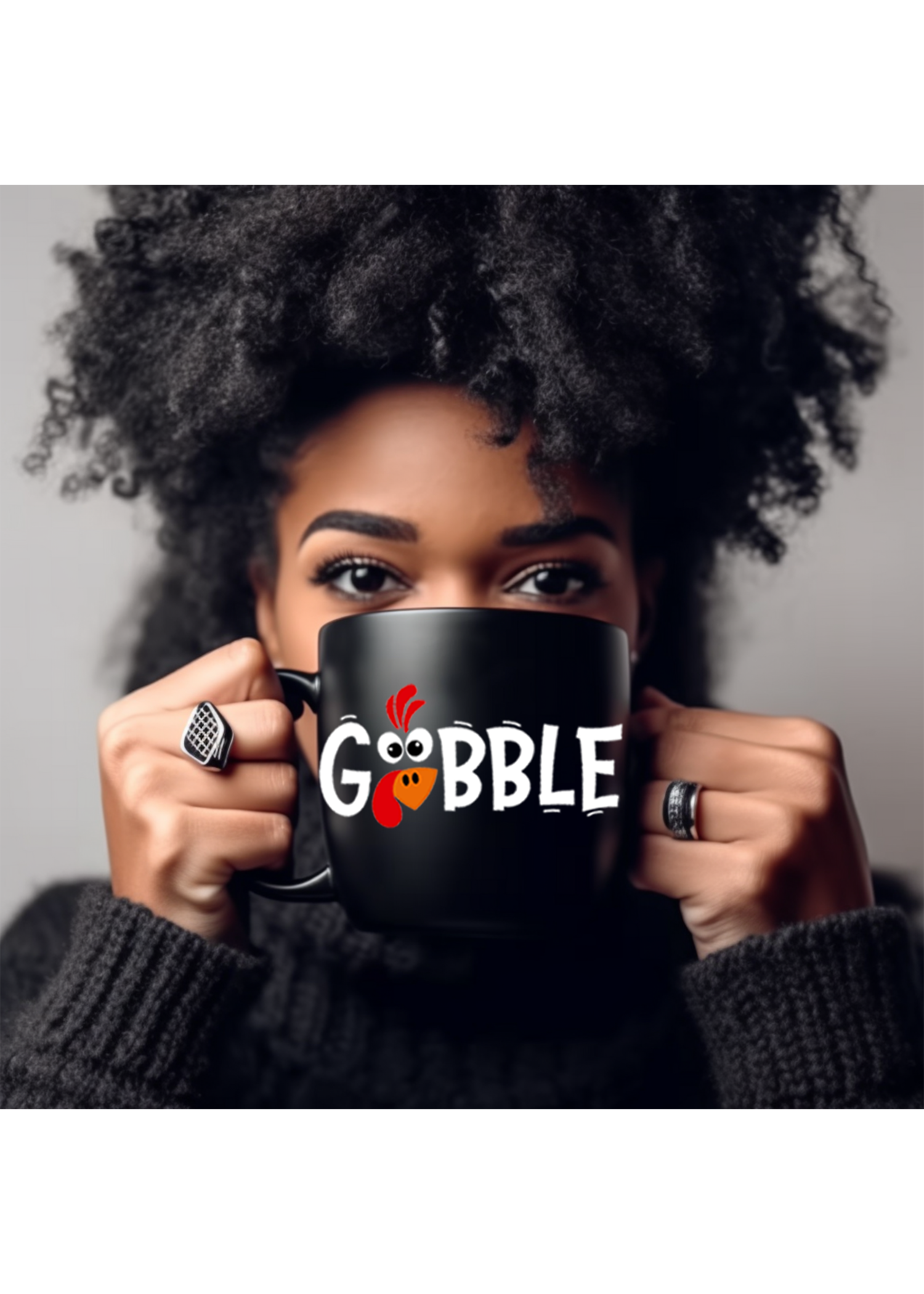 Thanksgiving "Gobble" Mug product thumbnail image