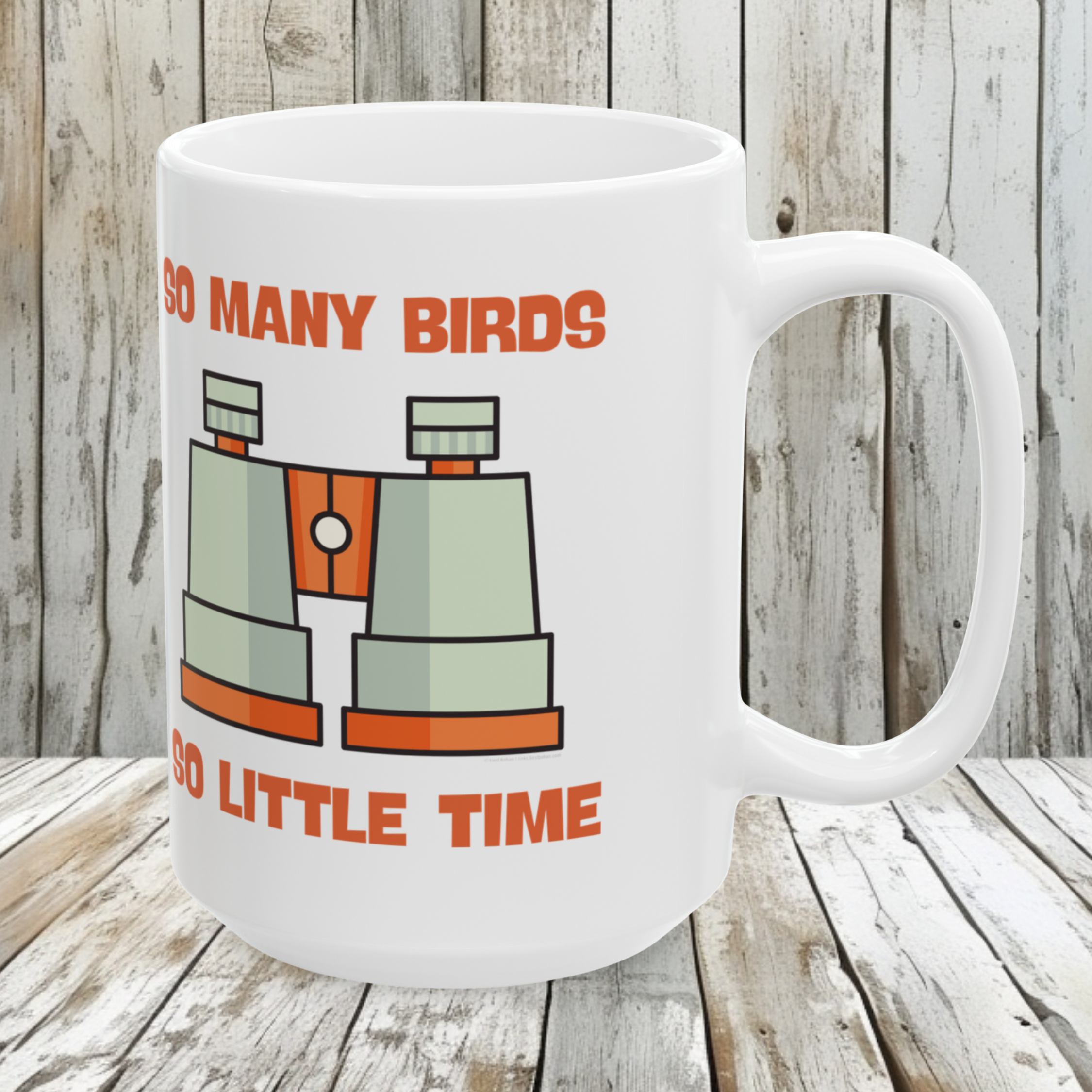 Funny Birdwatching Coffee Mug | So Many Birds So Little Time Design | Gift for Bird Lovers & Nature Enthusiasts product thumbnail image Funny Birdwatching Coffee Mug | So Many Birds So Little Time Design | Gift for Bird Lovers & Nature Enthusiasts product thumbnail image