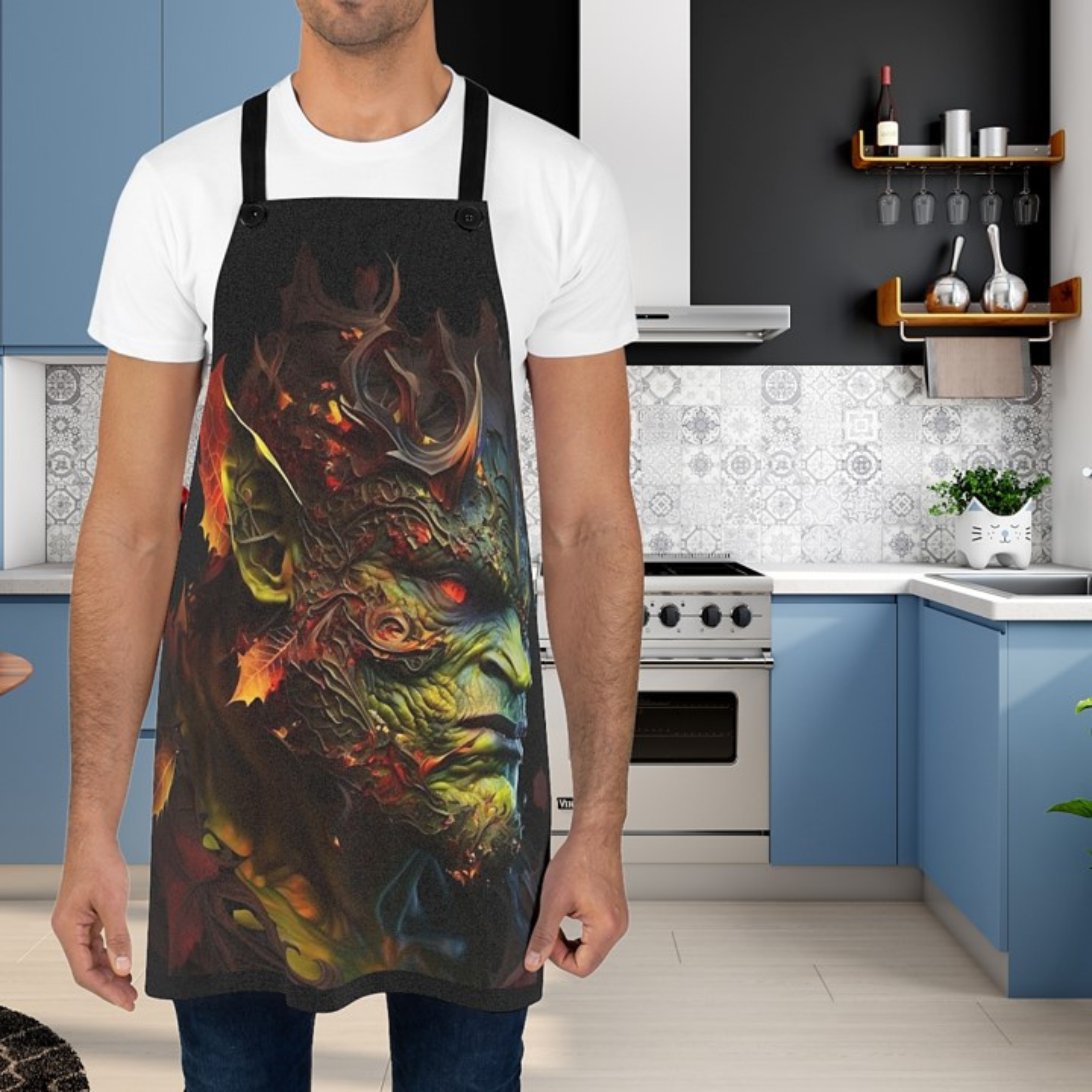 Orc Lord of the Rings Warrior Apron (AOP) product thumbnail image Orc Lord of the Rings Warrior Apron (AOP) product thumbnail image