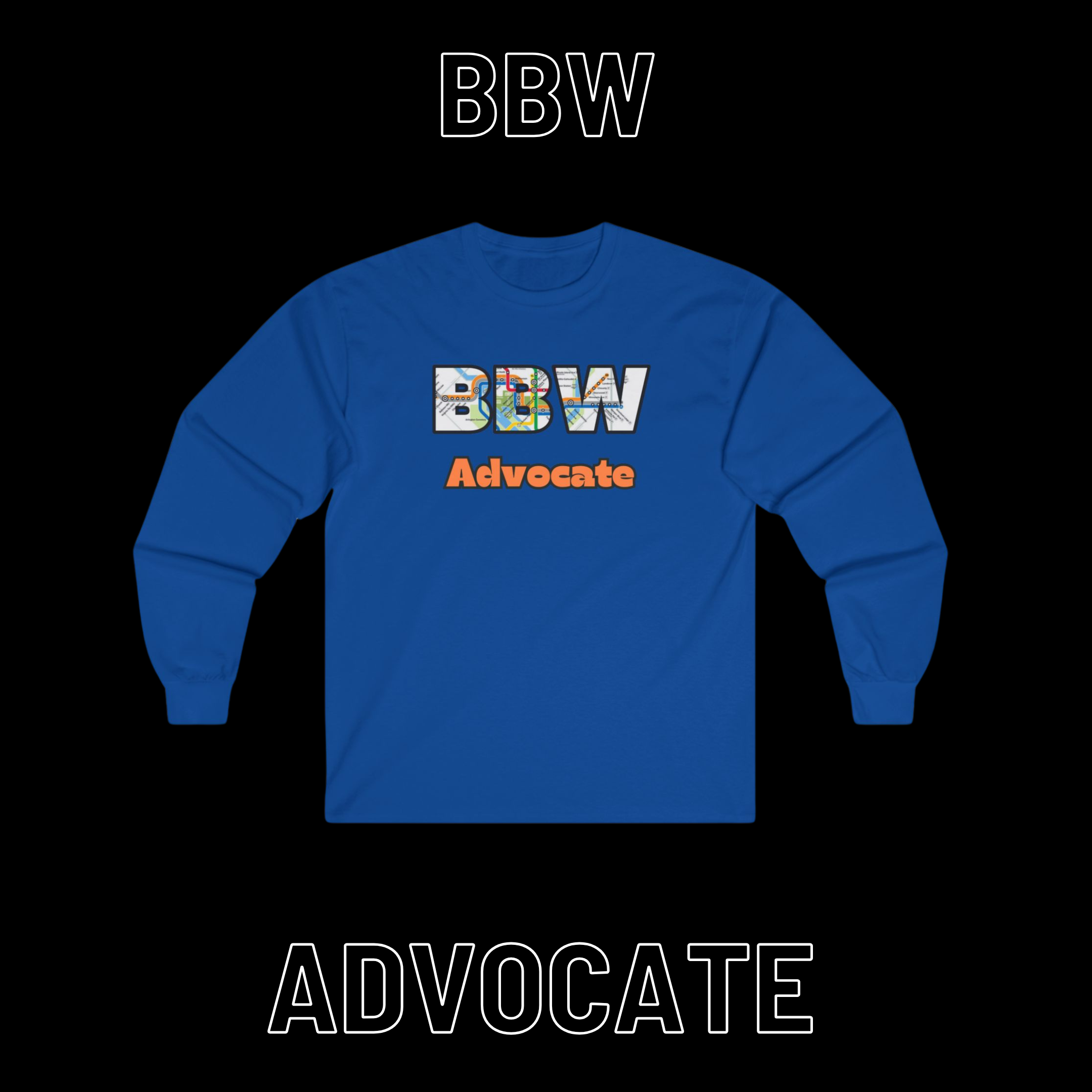 Blue Metro Long Sleeve Tee product thumbnail image