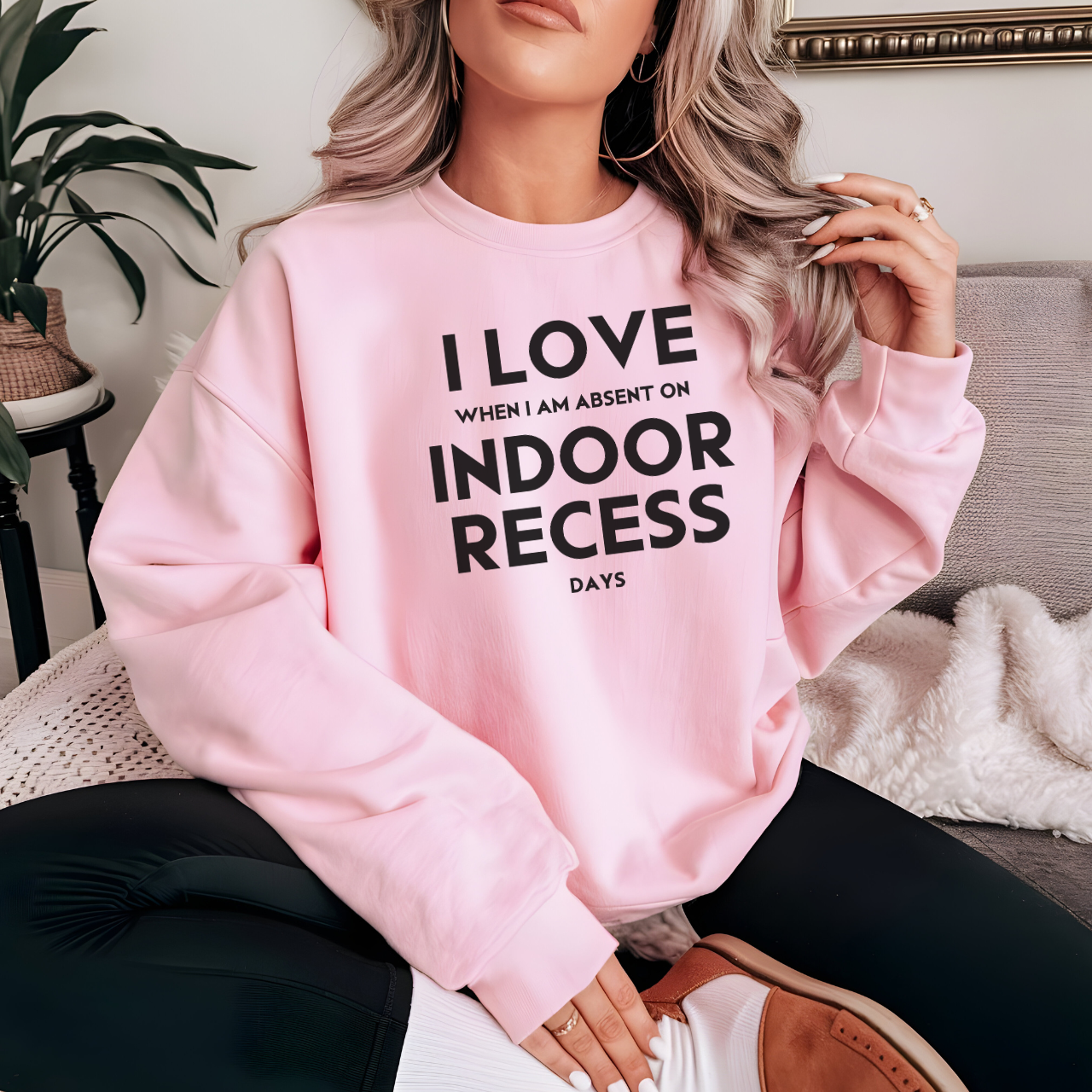 ⛈️ I Love Indoor Recess Crew