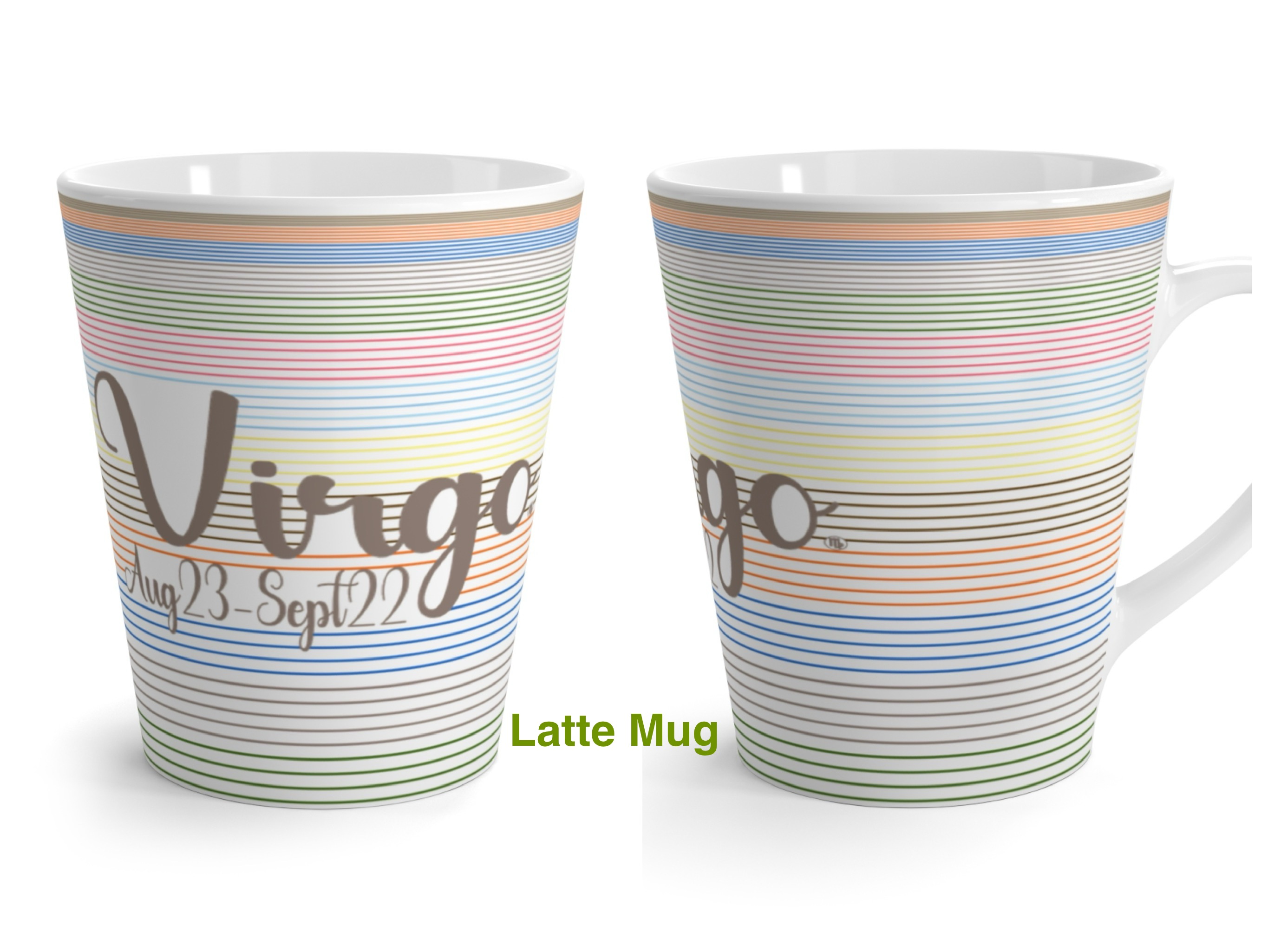 Virgo Latte Mug Virgo Latte Mug