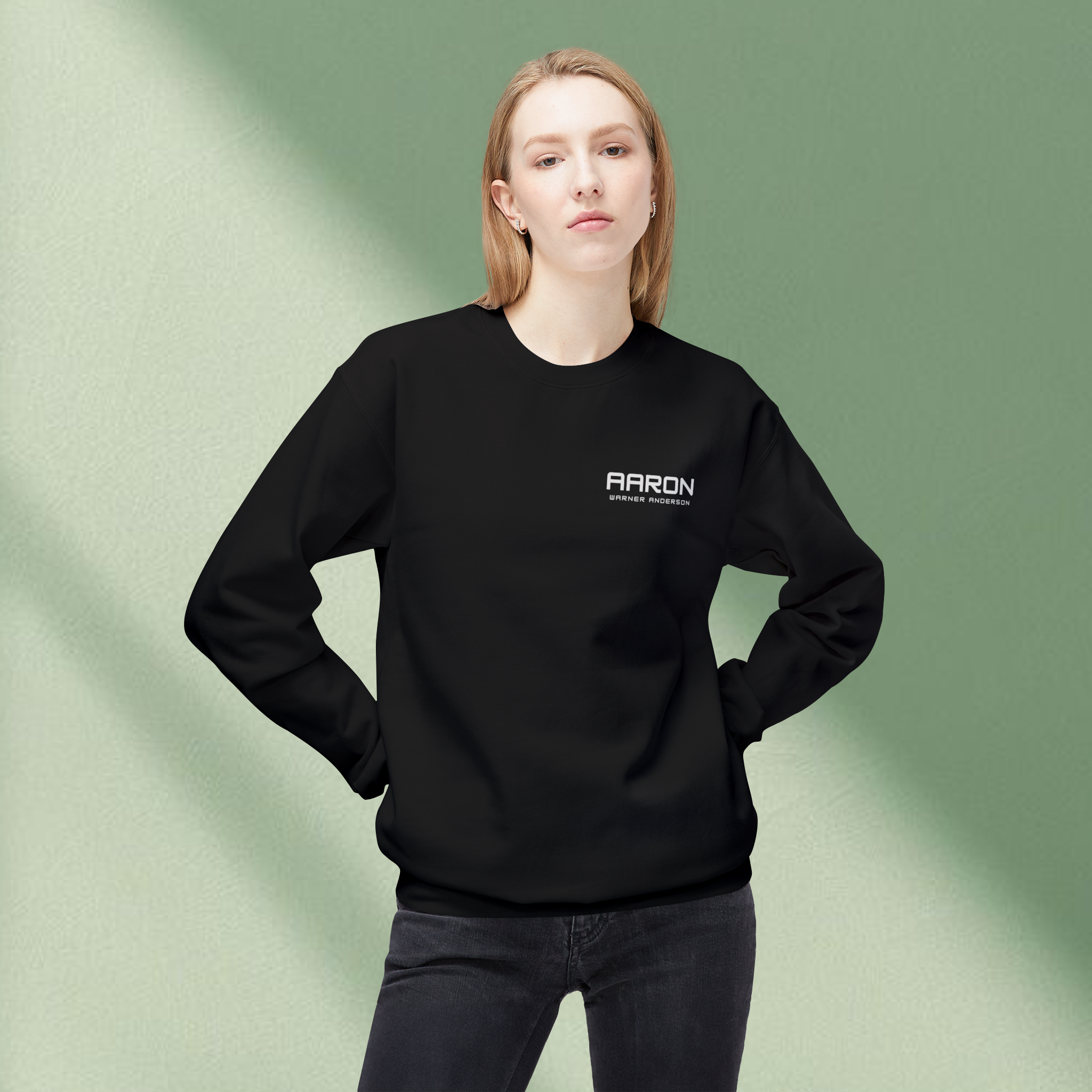 Aaron Warner Shatter Me Crewneck Sweatshirt | Bookish Merch product thumbnail image