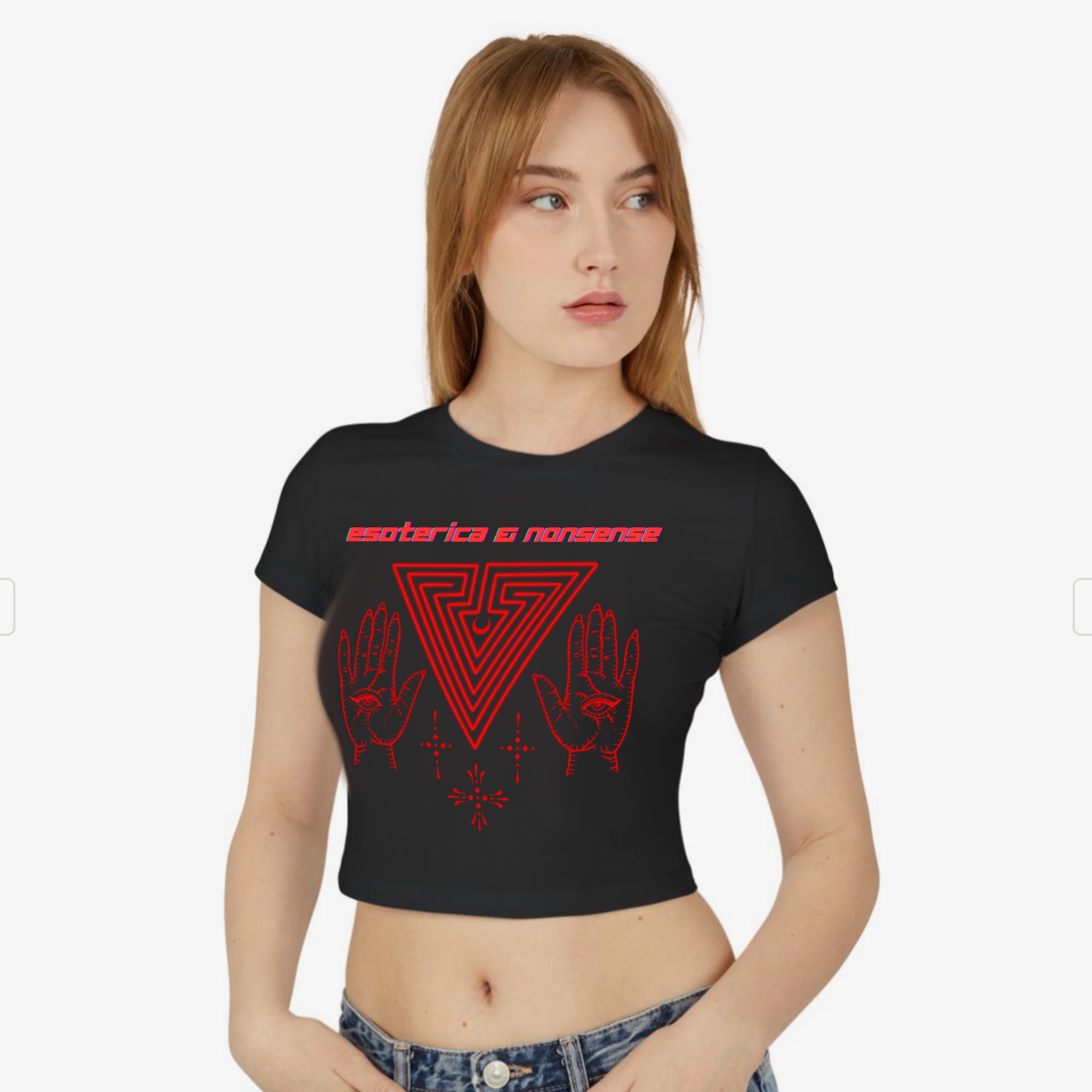 Esoterica and Nonsense 100% Cotton Baby Tee product thumbnail image Esoterica and Nonsense 100% Cotton Baby Tee product thumbnail image