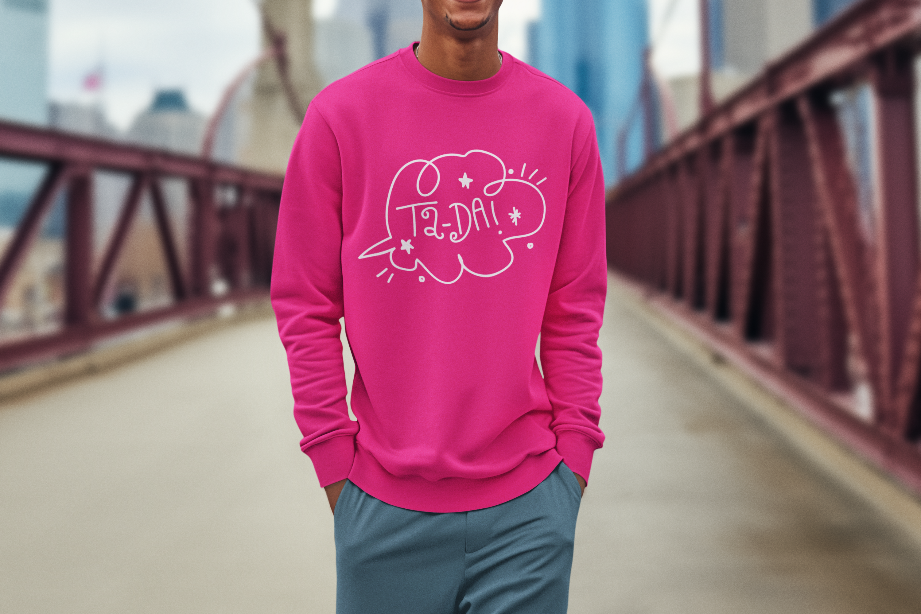 Ta Dah! Unisex Heavy Blend™ Crewneck Sweatshirt - Available in 5 Colour Options