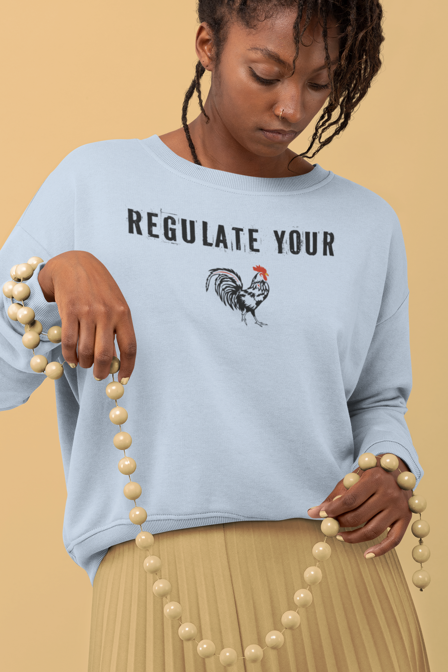 Unisex Tee - Regulate your Cock. Women's Reproductive Rights and Freedom Medium weight Sweatshirt product thumbnail image Unisex Tee - Regulate your Cock. Women's Reproductive Rights and Freedom Medium weight Sweatshirt product thumbnail image