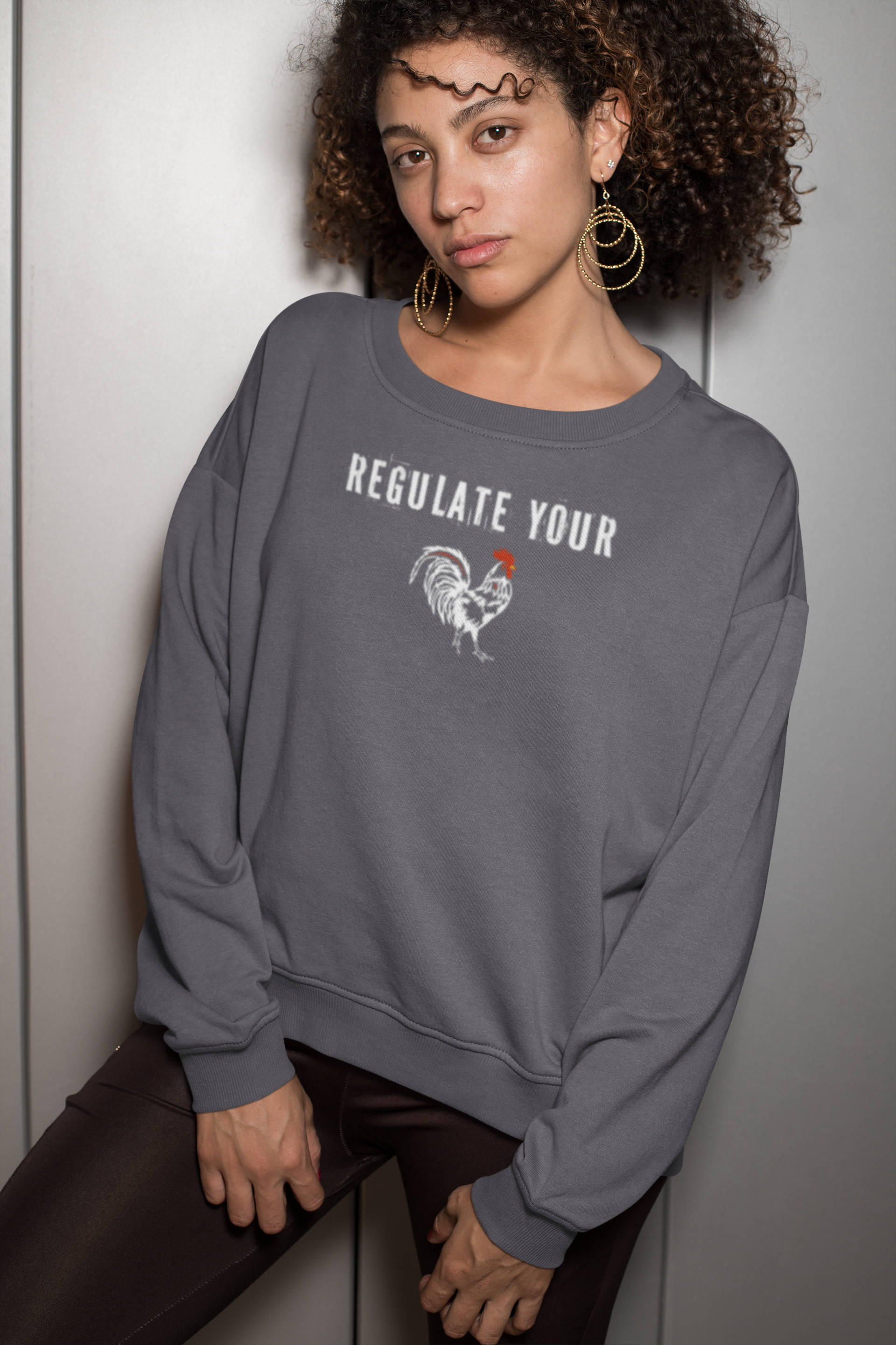 Unisex Tee - Regulate your Cock. Women's Reproductive Rights and Freedom Medium weight Sweatshirt product thumbnail image Unisex Tee - Regulate your Cock. Women's Reproductive Rights and Freedom Medium weight Sweatshirt product thumbnail image