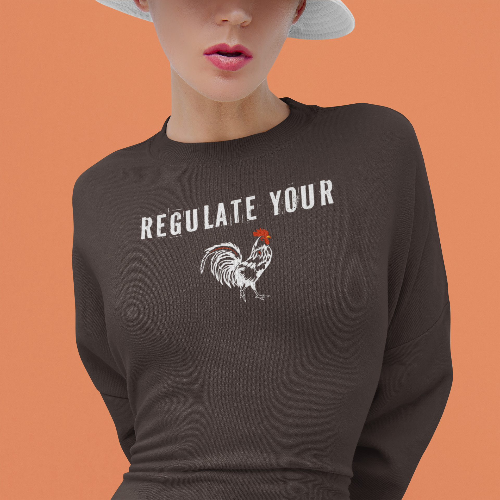 Unisex Tee - Regulate your Cock. Women's Reproductive Rights and Freedom Medium weight Sweatshirt product thumbnail image Unisex Tee - Regulate your Cock. Women's Reproductive Rights and Freedom Medium weight Sweatshirt product thumbnail image