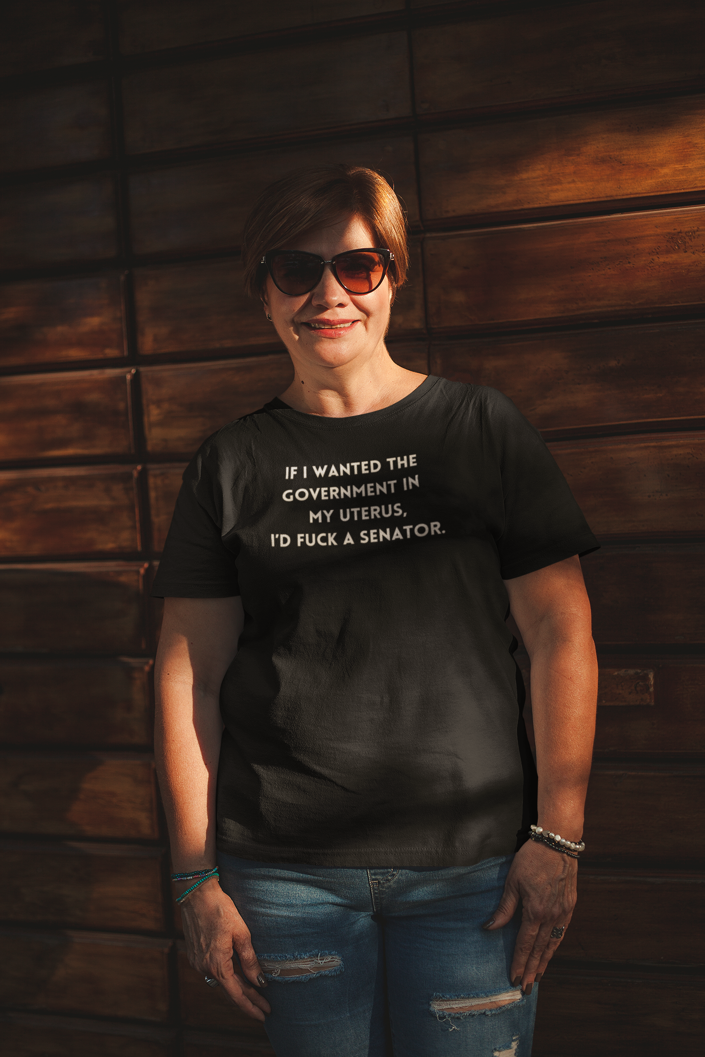 If I wanted Government in my uterus I'd fuck a senator. 2-Day Delivery Available! product thumbnail image If I wanted Government in my uterus I'd fuck a senator. 2-Day Delivery Available! product thumbnail image
