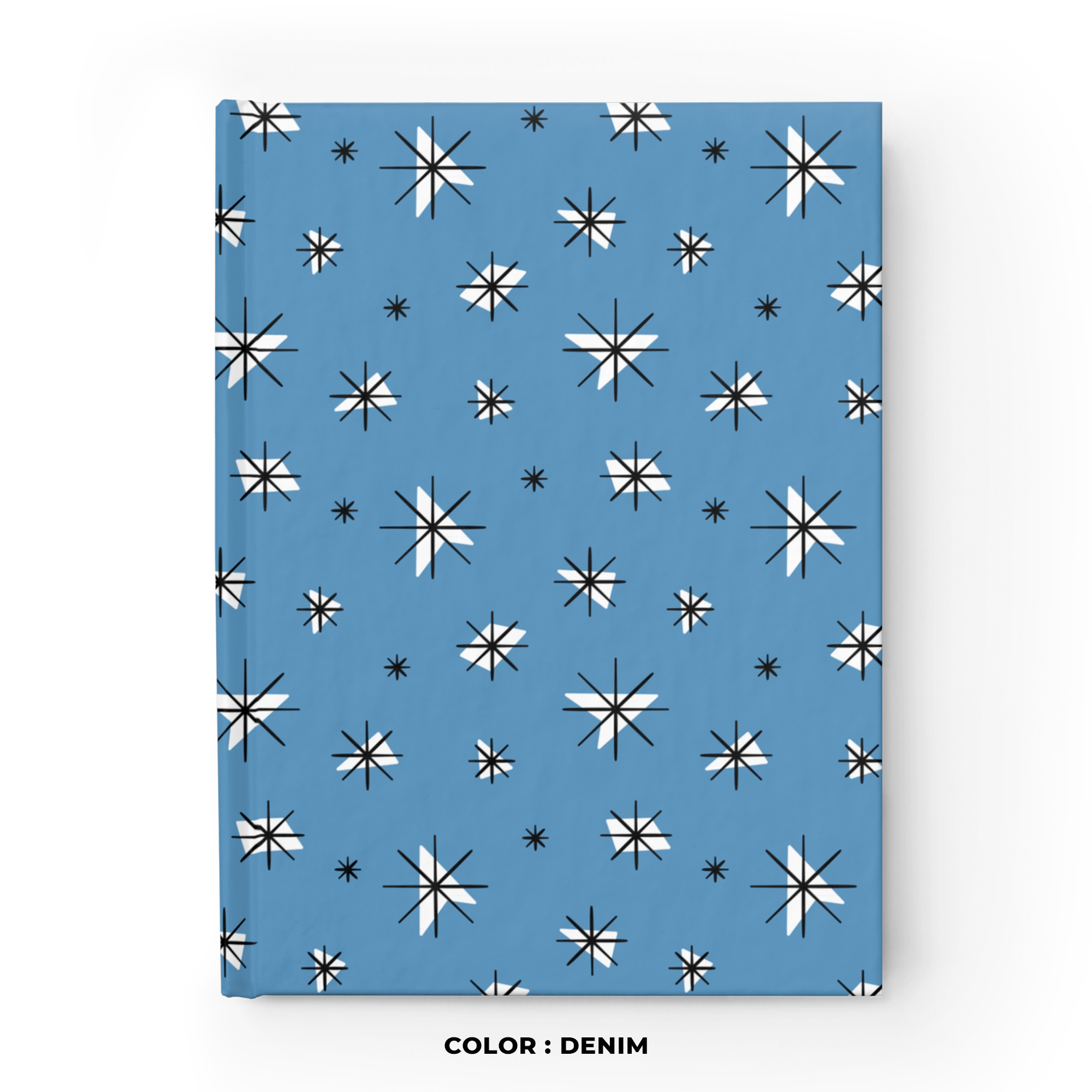 Retro Stars Journal in Denim product thumbnail image Retro Stars Journal in Denim product thumbnail image