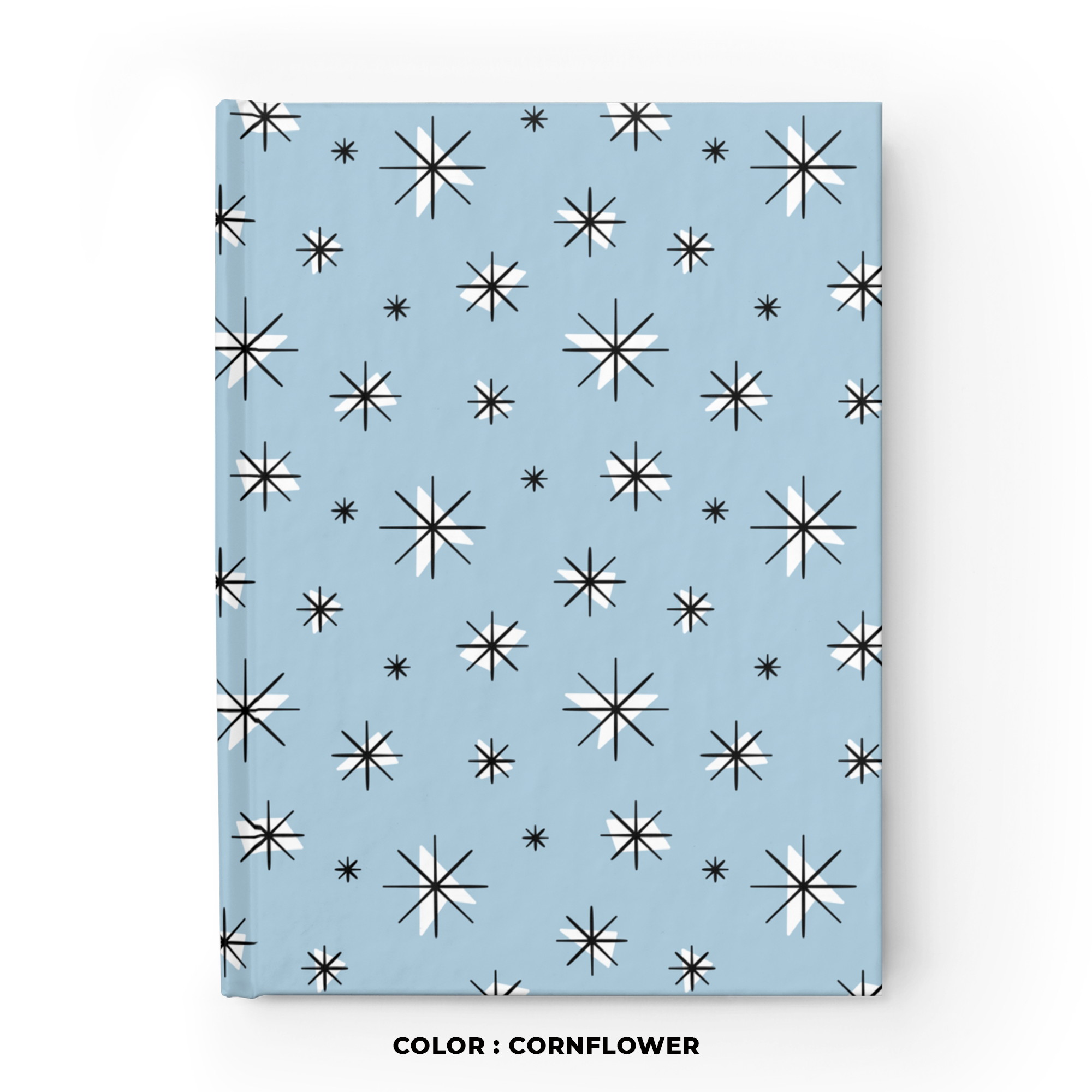 Retro Stars Journal in Cornflower product thumbnail image Retro Stars Journal in Cornflower product thumbnail image