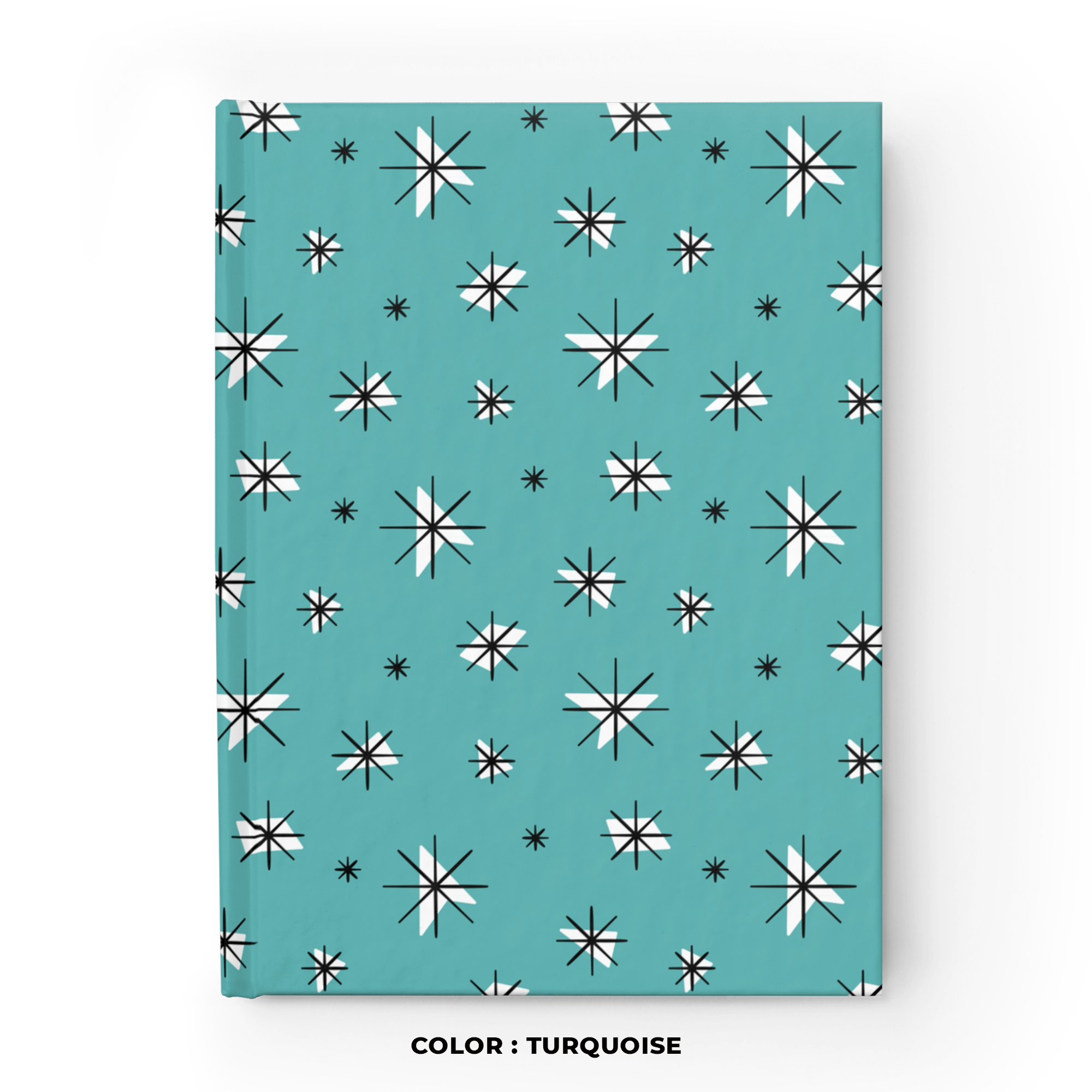 Retro Stars Journal in Turquoise product thumbnail image Retro Stars Journal in Turquoise product thumbnail image