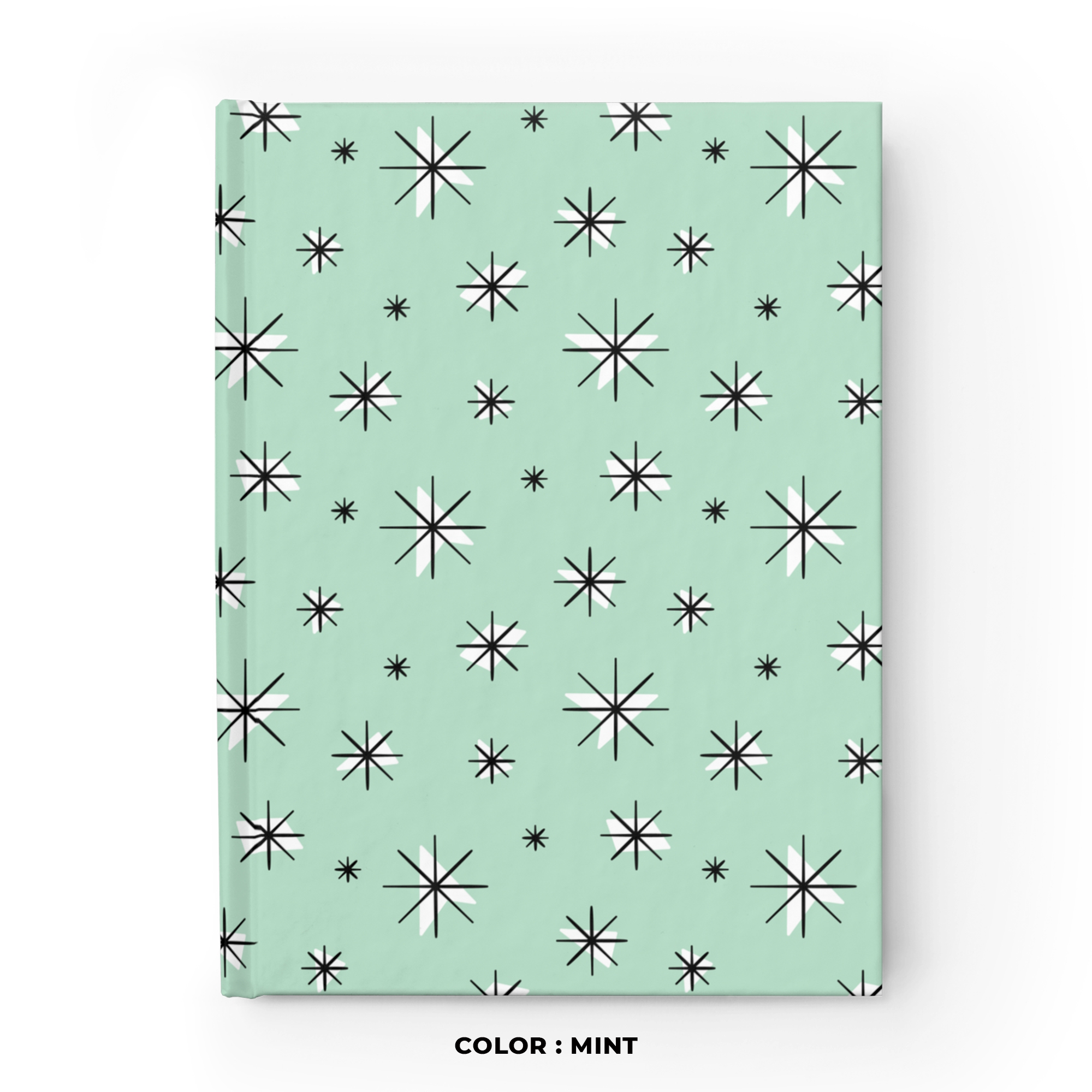 Retro Stars Journal in Mint product thumbnail image Retro Stars Journal in Mint product thumbnail image