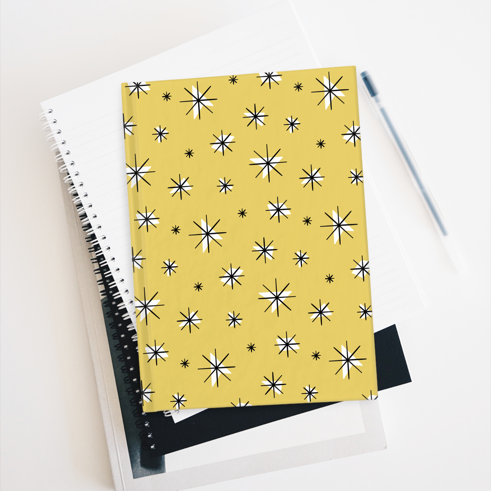 Retro Stars Journal in Pineapple product thumbnail image Retro Stars Journal in Pineapple product thumbnail image