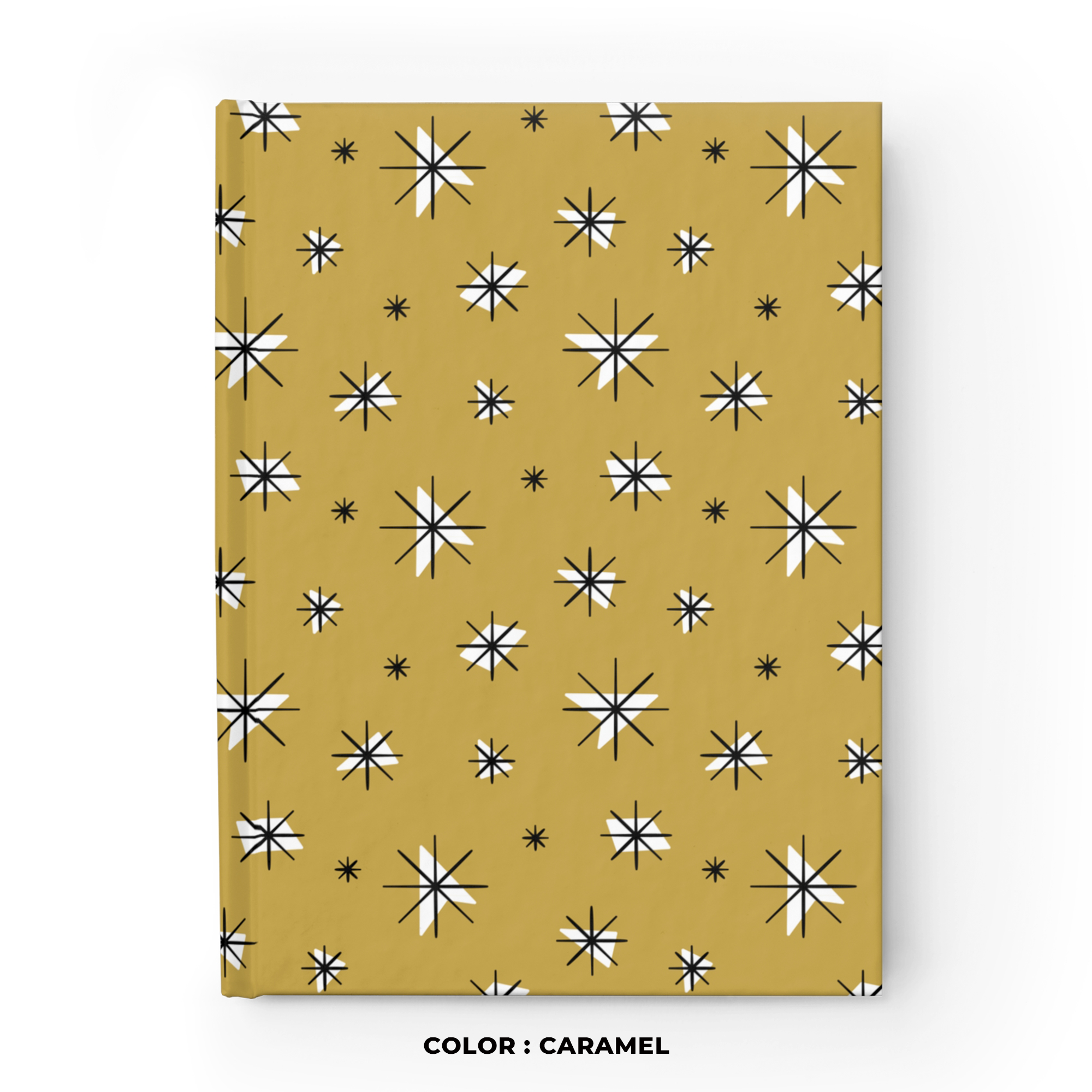Retro Stars Journal in Caramel product thumbnail image Retro Stars Journal in Caramel product thumbnail image