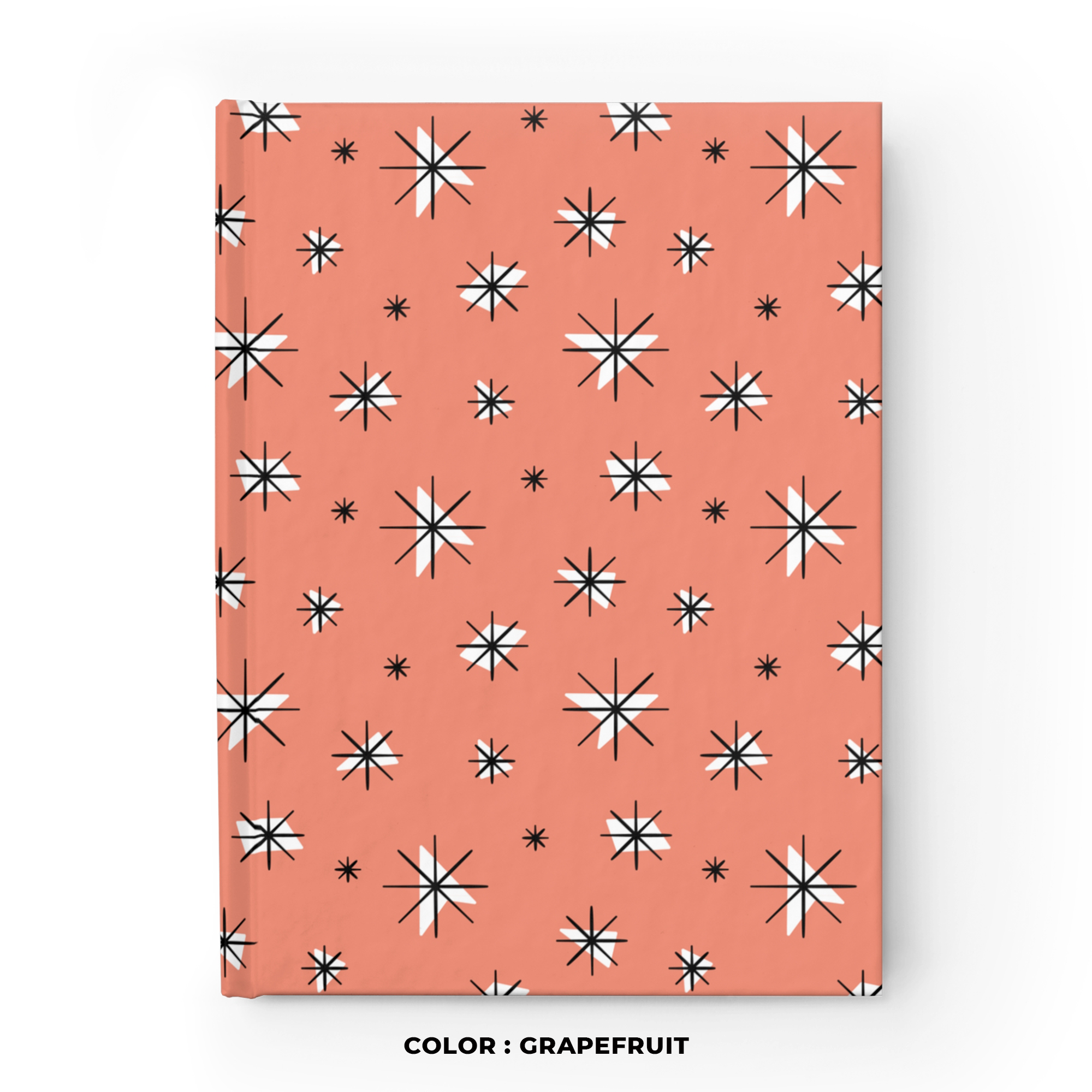 Retro Stars Journal in Grapefruit product thumbnail image Retro Stars Journal in Grapefruit product thumbnail image