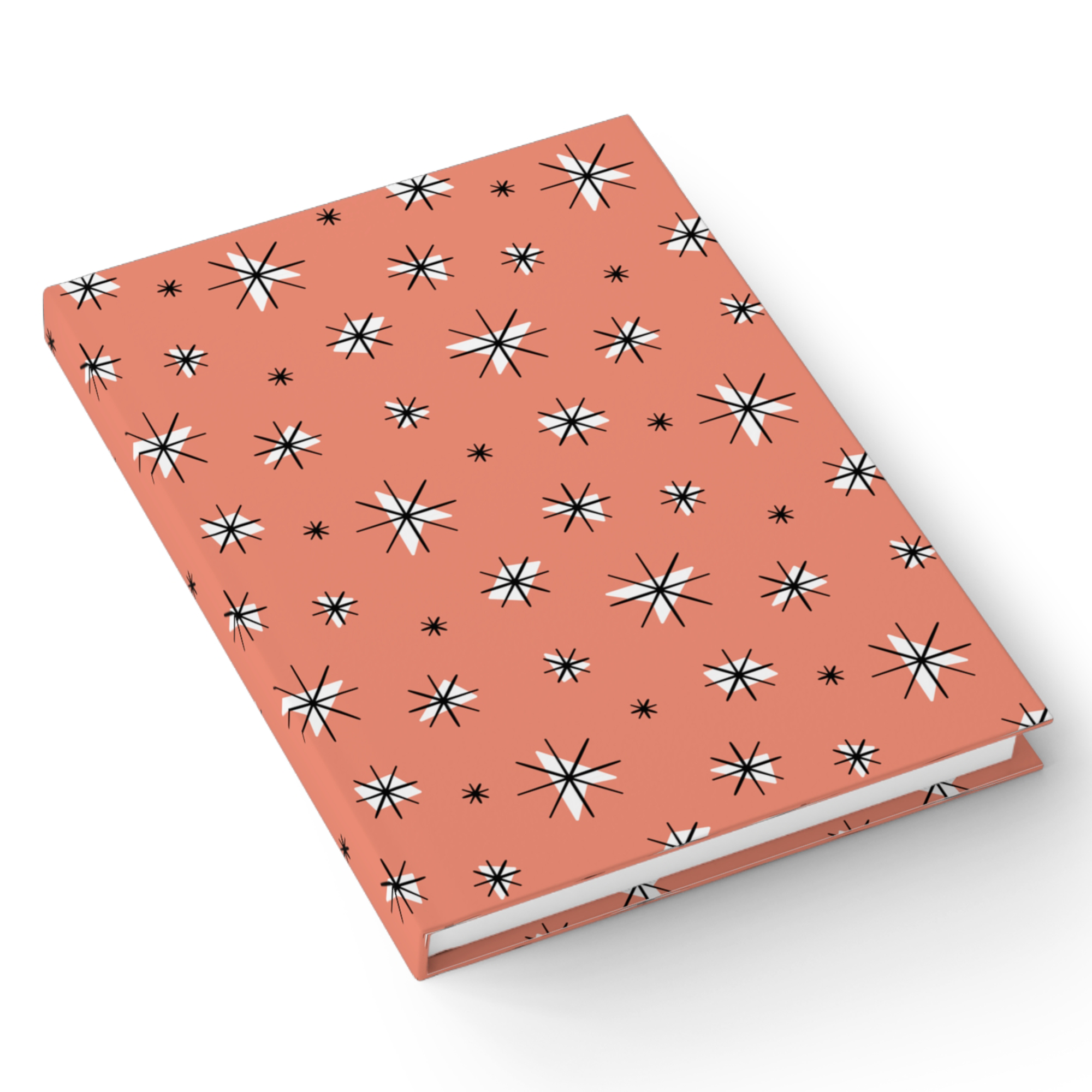 Retro Stars Journal in Grapefruit product thumbnail image Retro Stars Journal in Grapefruit product thumbnail image