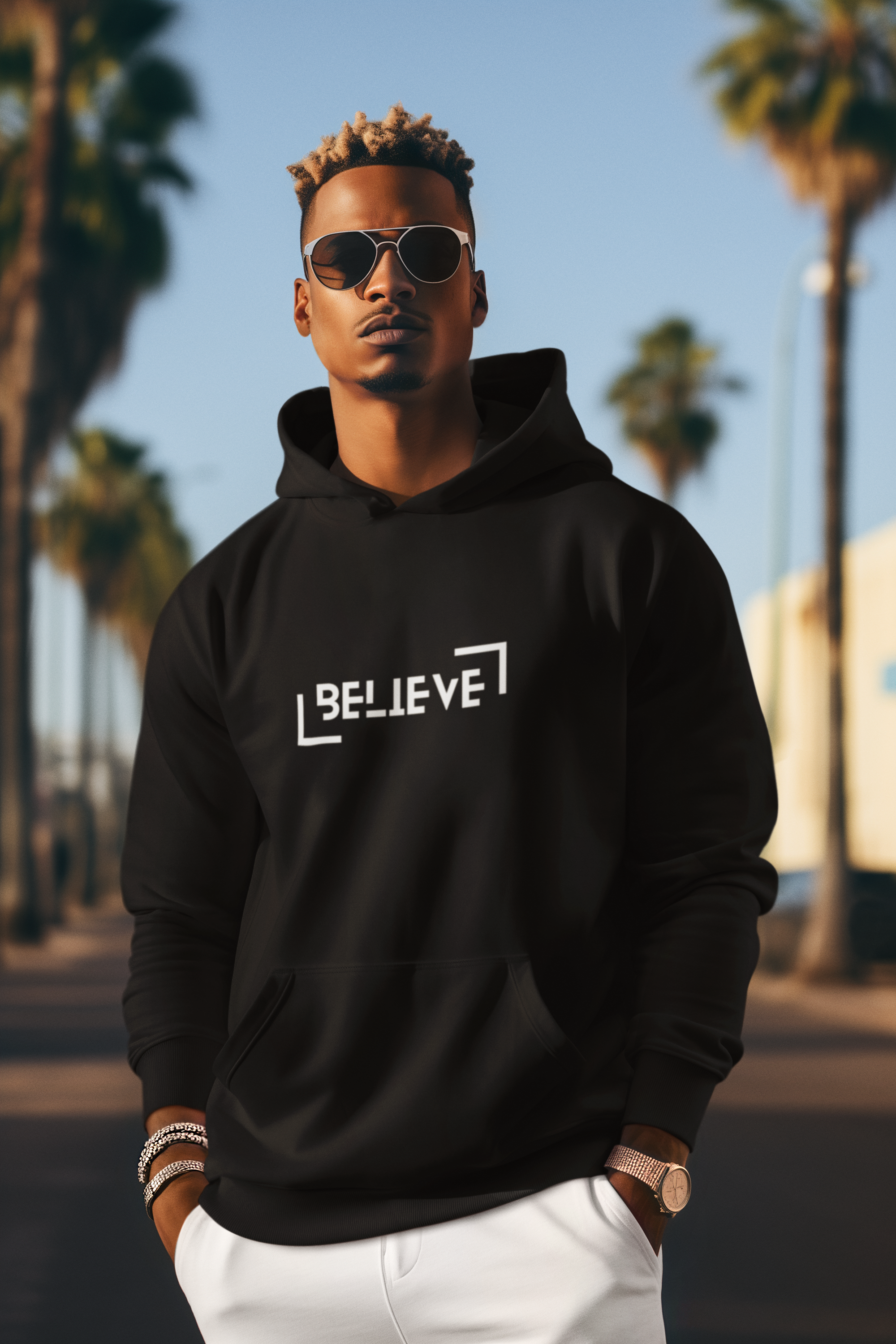 Believe Hooded Sweatshirt Believe Hooded Sweatshirt